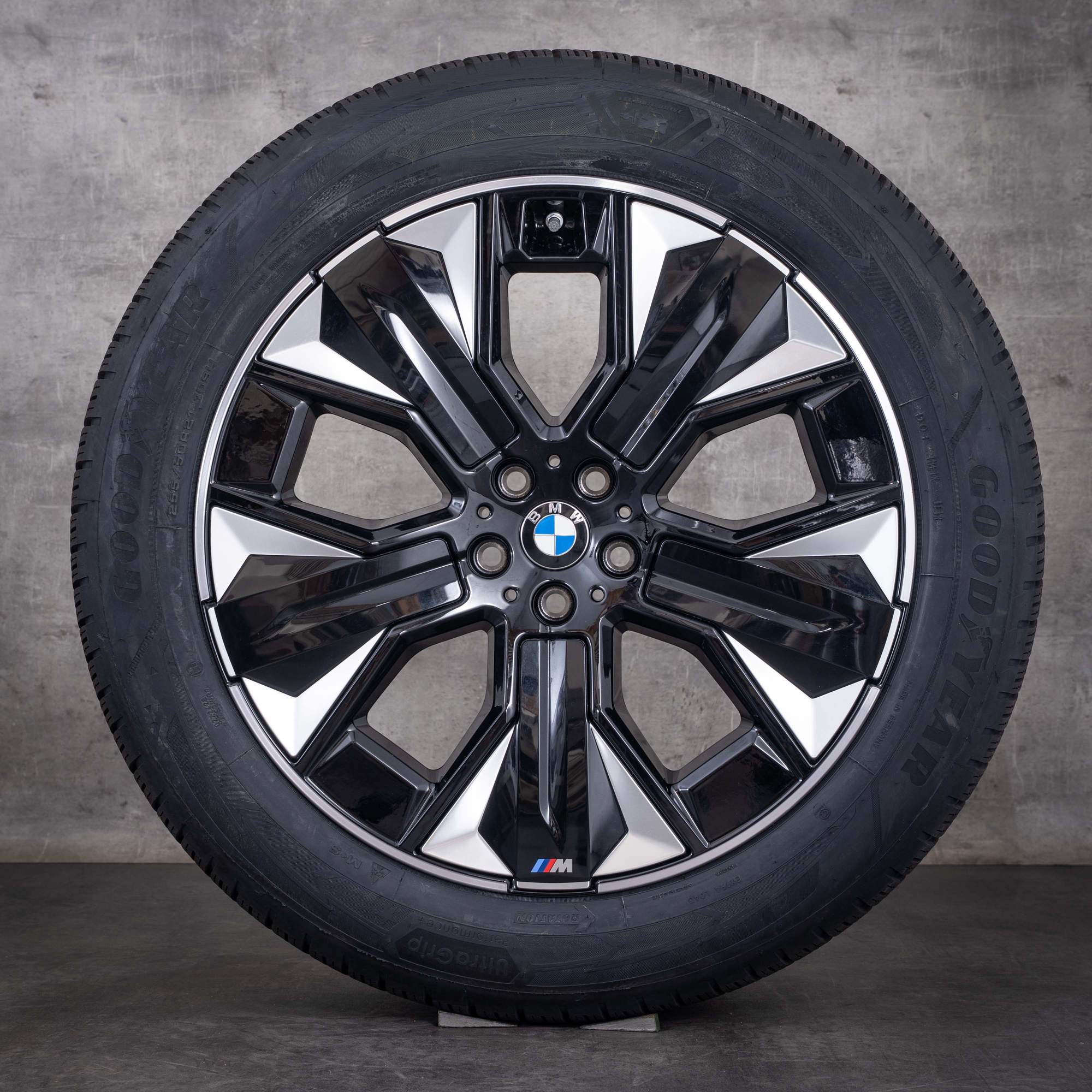 Original BMW iX i20 Winterräder 21 Zoll Felgen Styling 1024 M 5A74105 schwarz glanzgedreht NEU