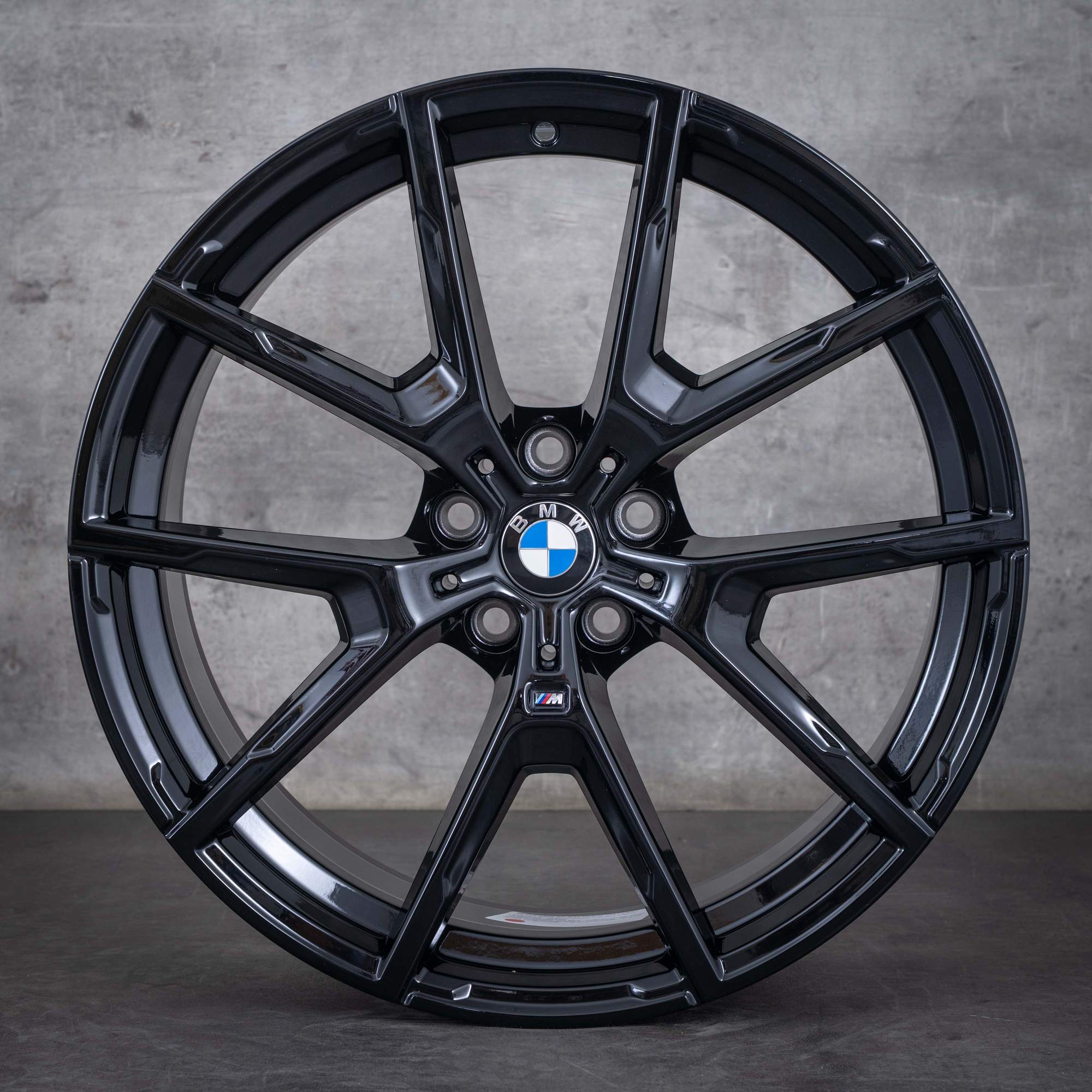 Alkuperäiset BMW 8-sarjan vanteet 20 tuuman G14 G15 G16 kesäpyörät Styling 728 M 8097240 8097241 musta kiiltävä