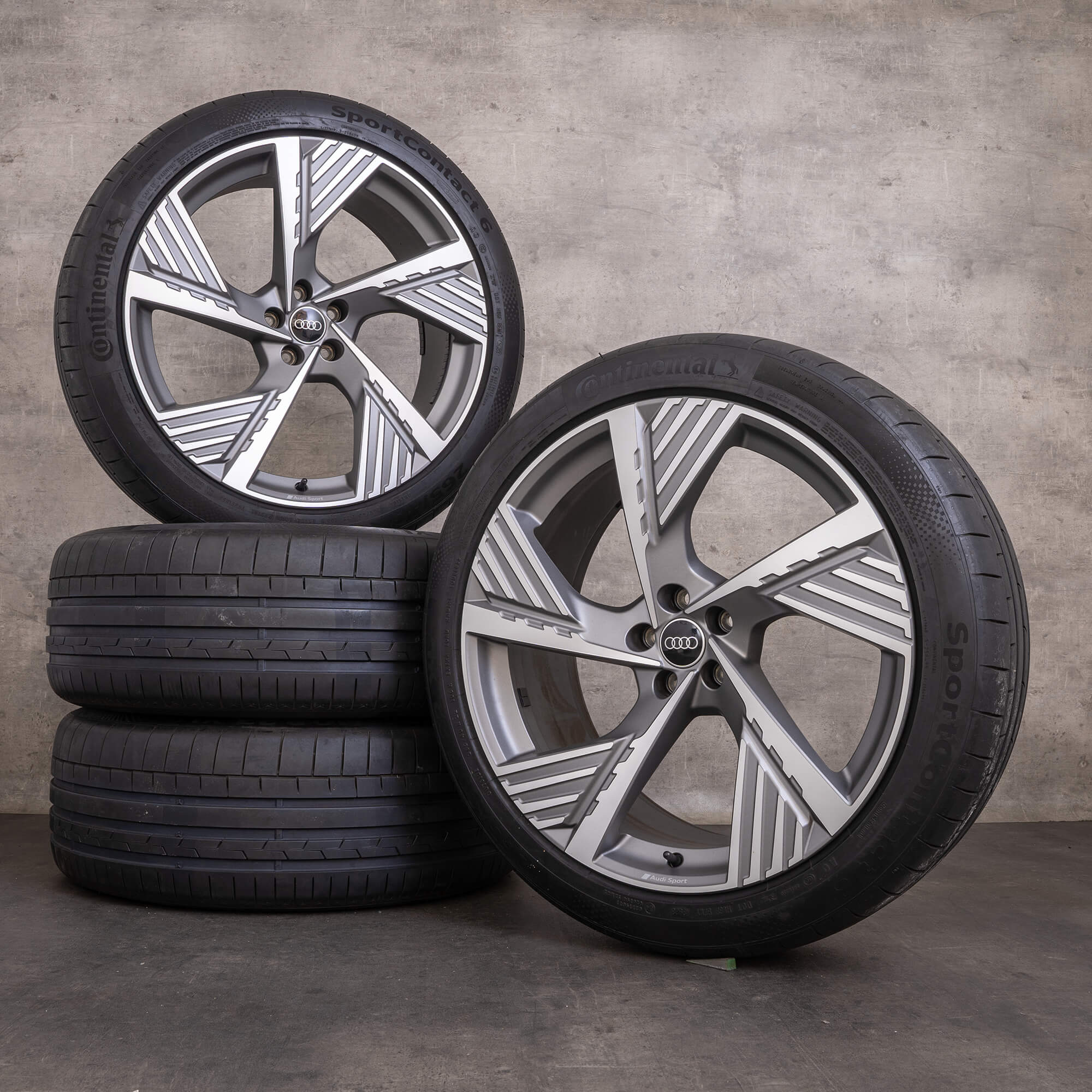 Jantes originais Audi Q8 e-tron 22 polegadas GEN GEA & Sportback jantes ...