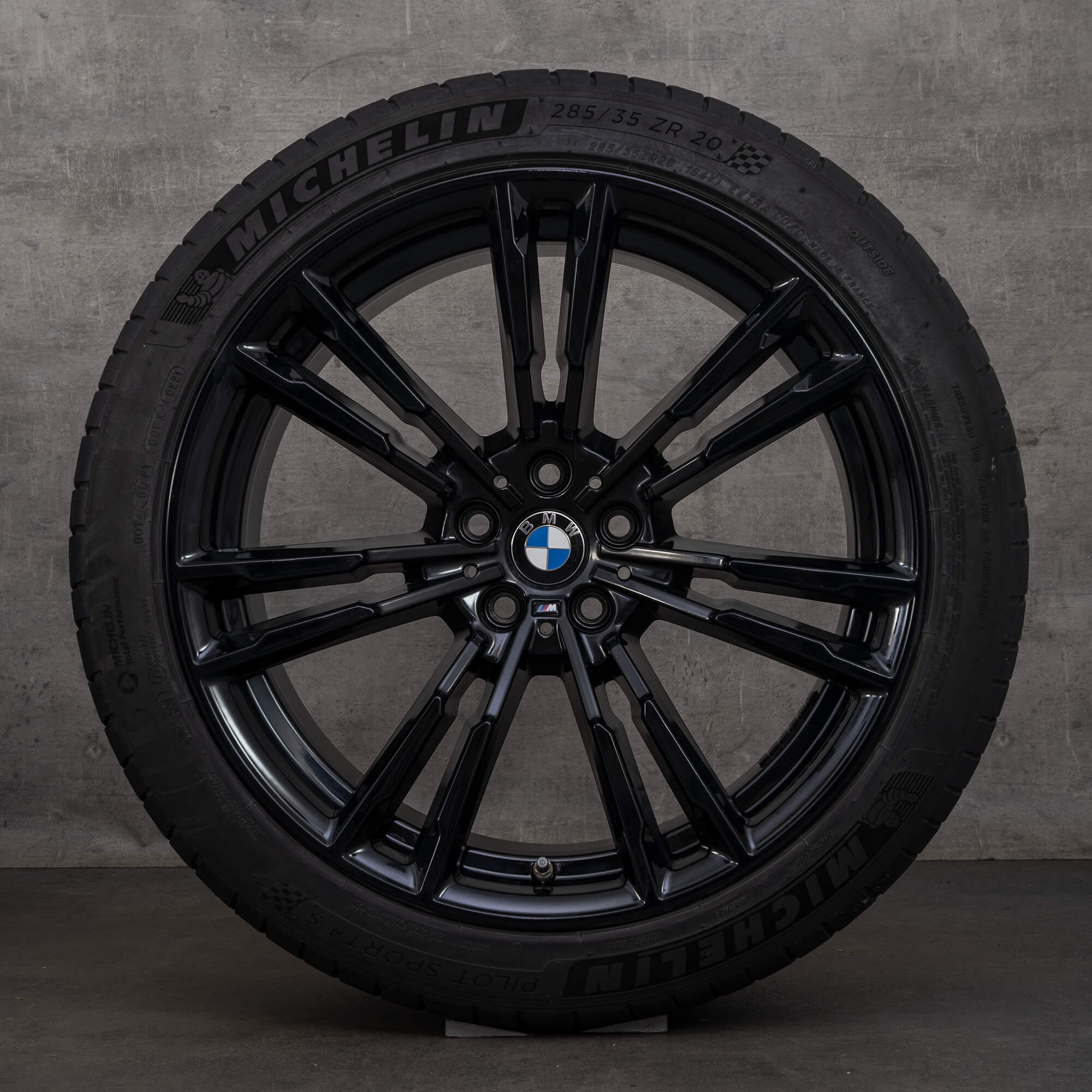 BMW M5 F90 20 inch rims styling 706 M summer wheels tires 7857077 7857078