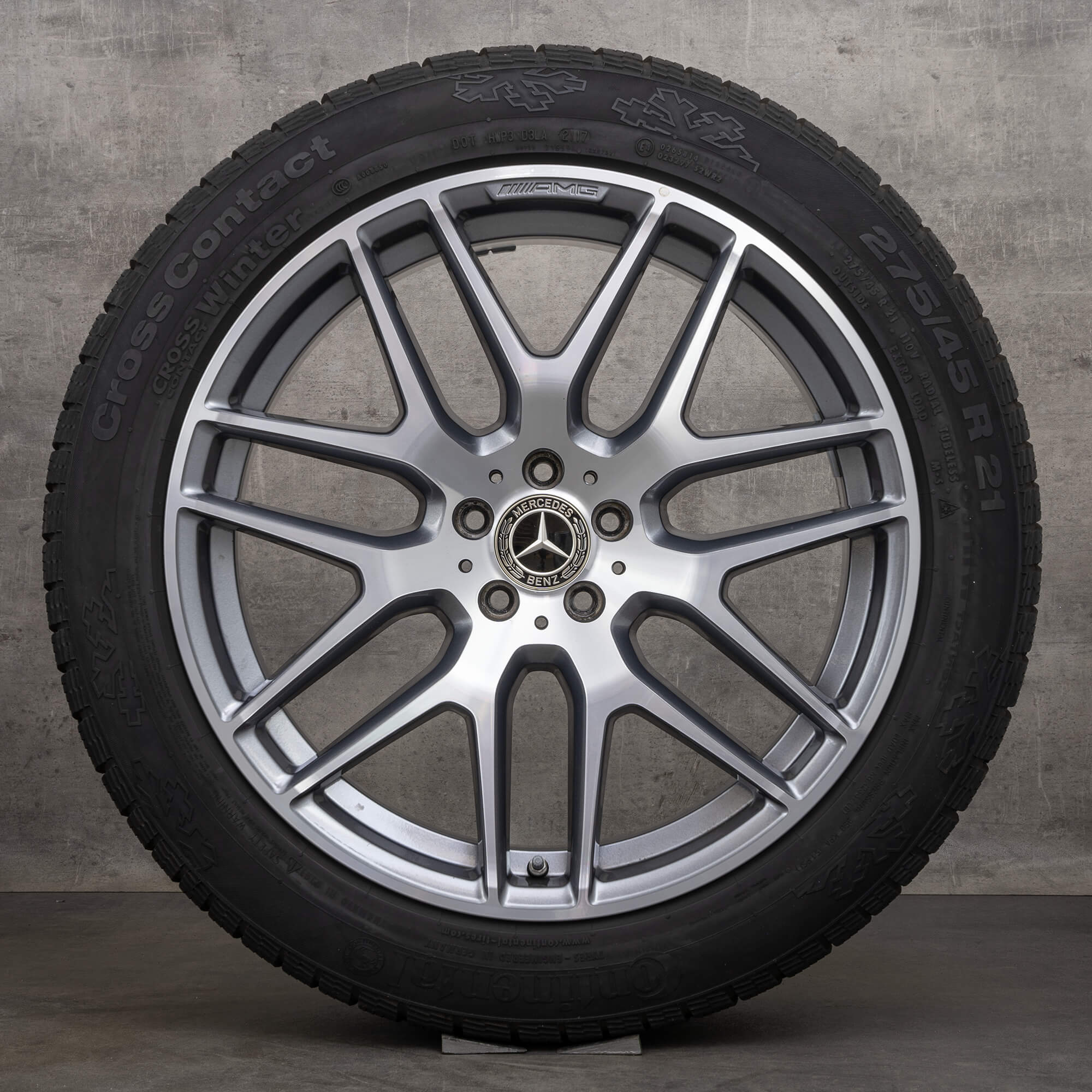 AMG Mercedes Benz GLS GLS63 W166 X166 winter wheels tires 21 inch rims