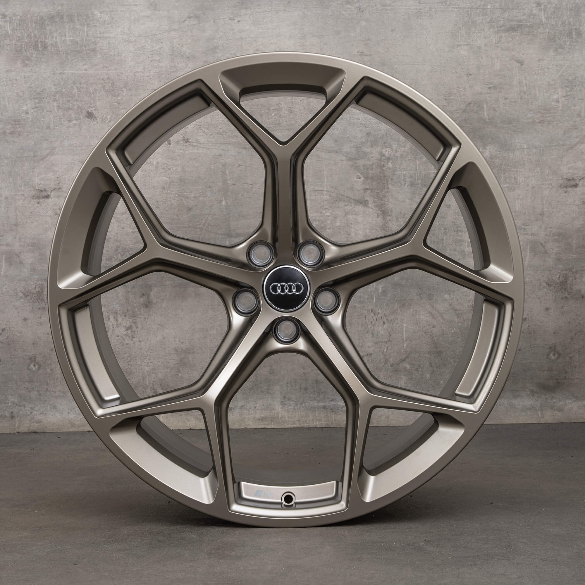 Original Audi RS6 RS7 Felgen 22 Zoll 4K C8 Performance 4K0601025BN neodymgold matt NEU