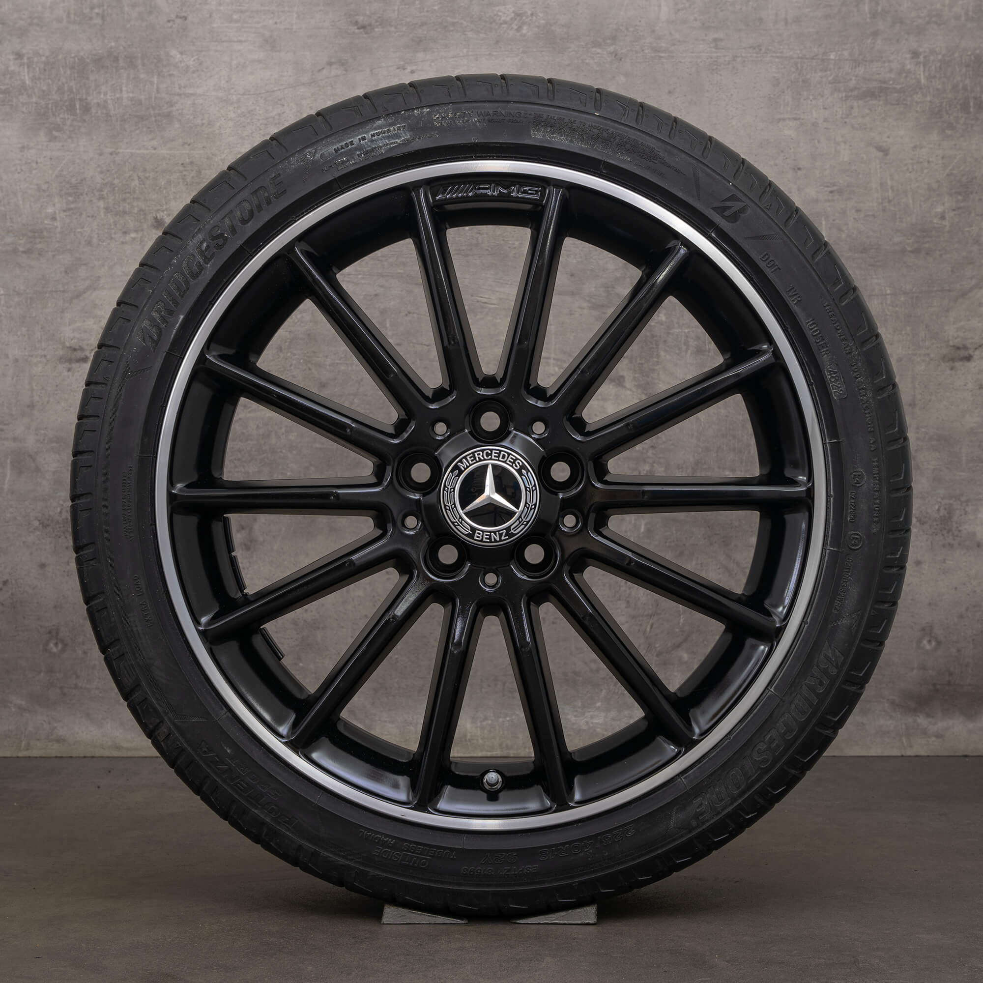 OEM AMG Mercedes Benz CLA C117 X117 18 inch summer tires rims ...