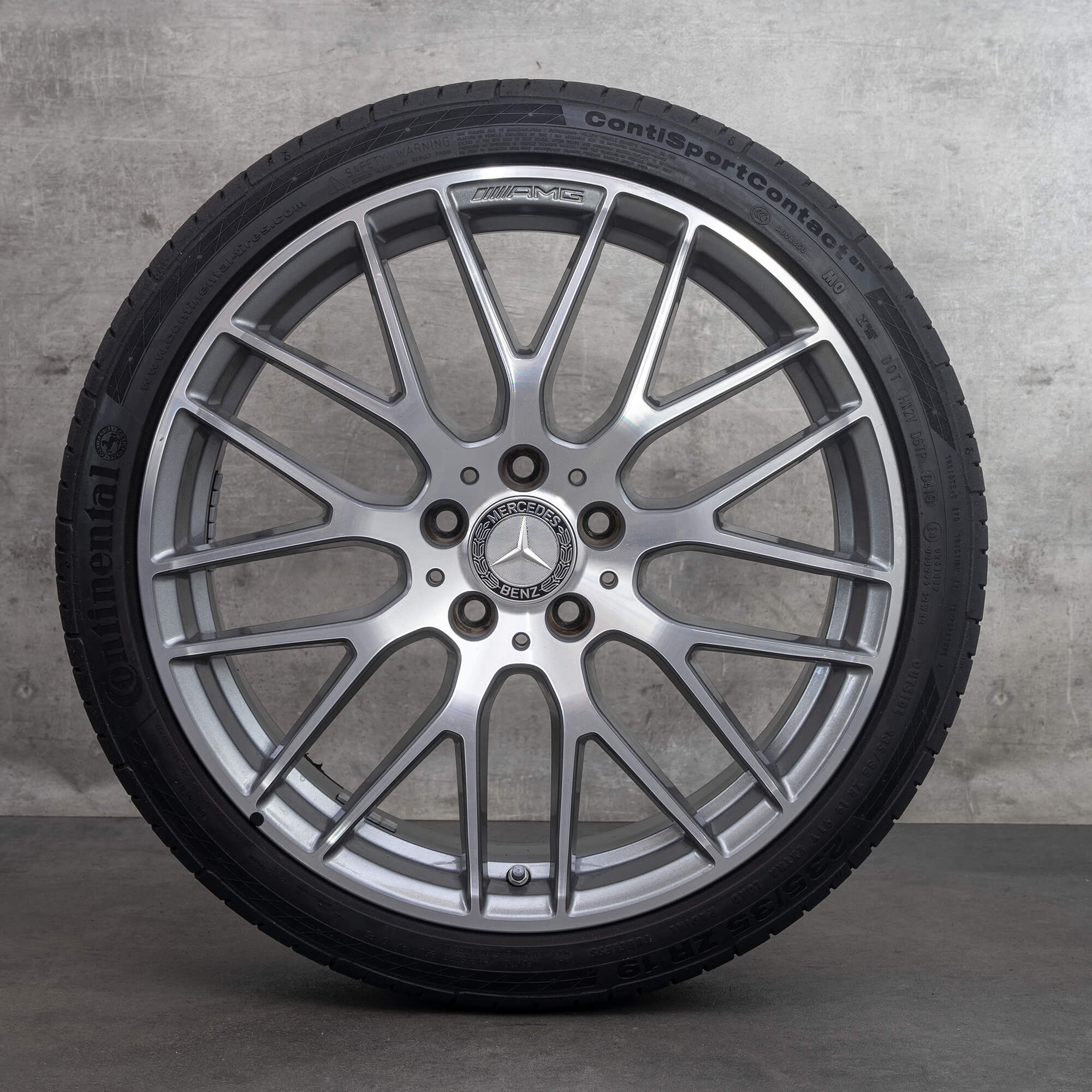 19 Inch Benz Rim AMG 19 inch Mercedes Benz rims A45 CLA45 W176 C117 summer wheels tires