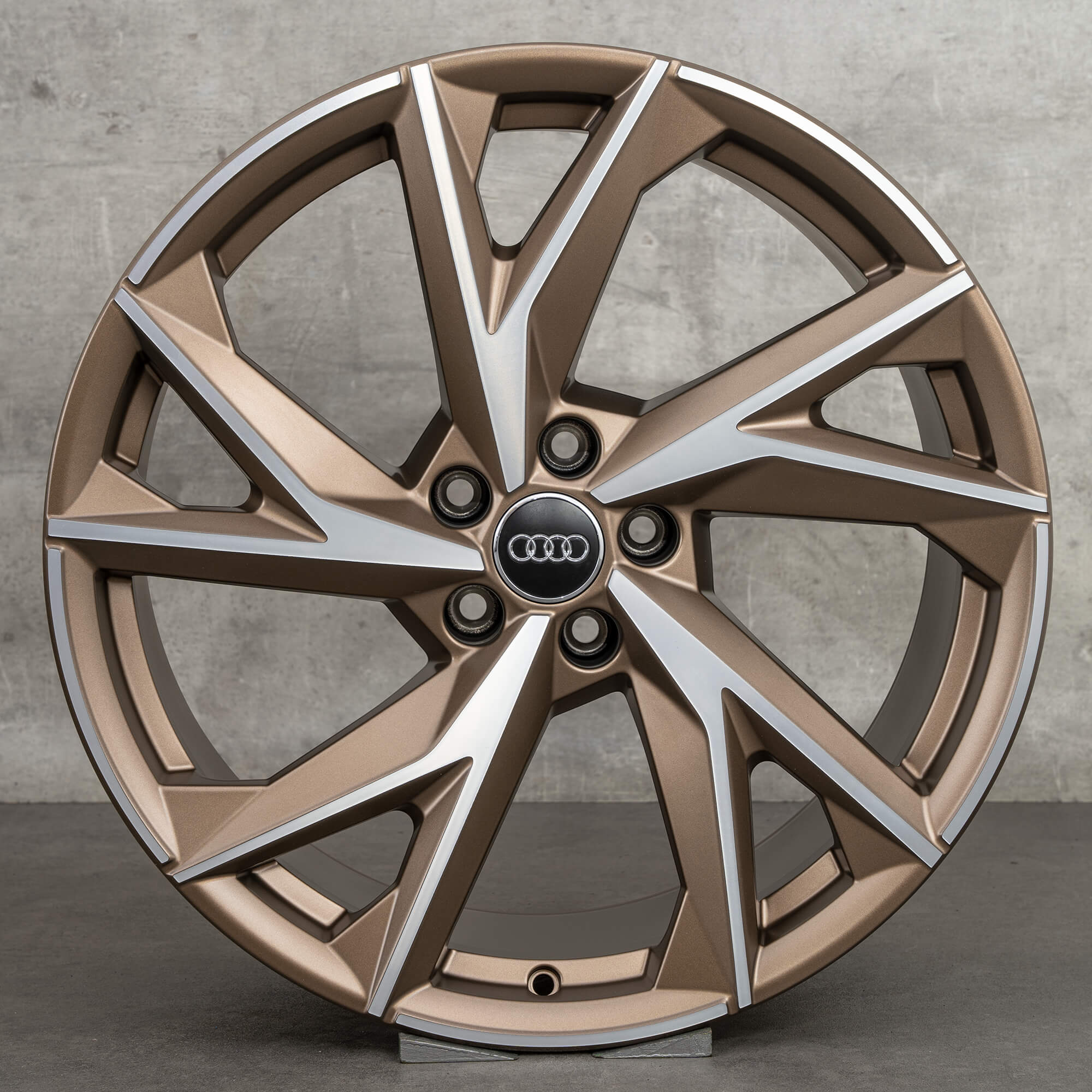 Audi 20 Zoll Felgen R8 4S Bronze Alu Evo 4S0601025BS 4S0601025BR NEU