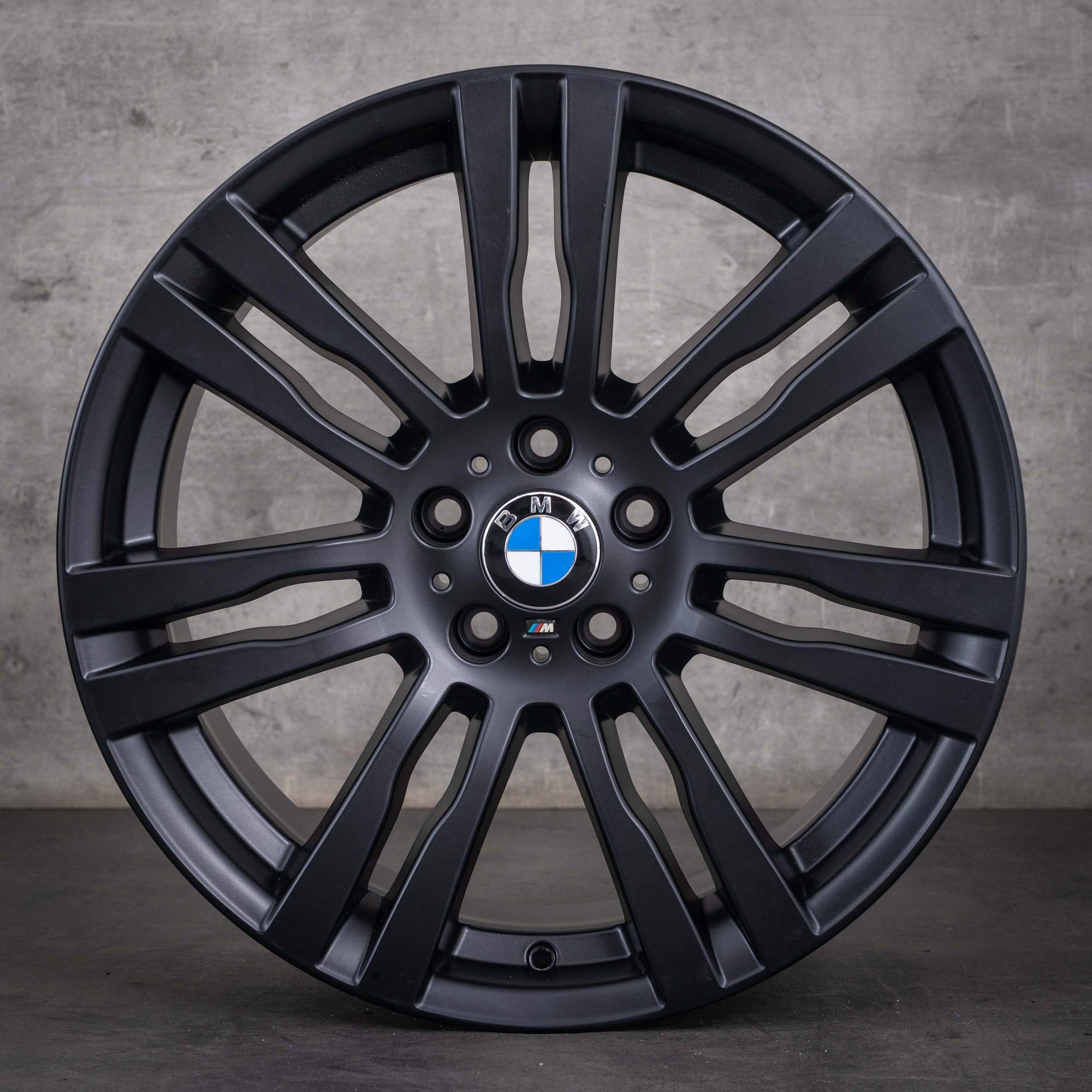 Originale BMW X5 X6-felger 20 tommer E70 E71 Styling 333 M 7842183 7842184 matt svart lakkert