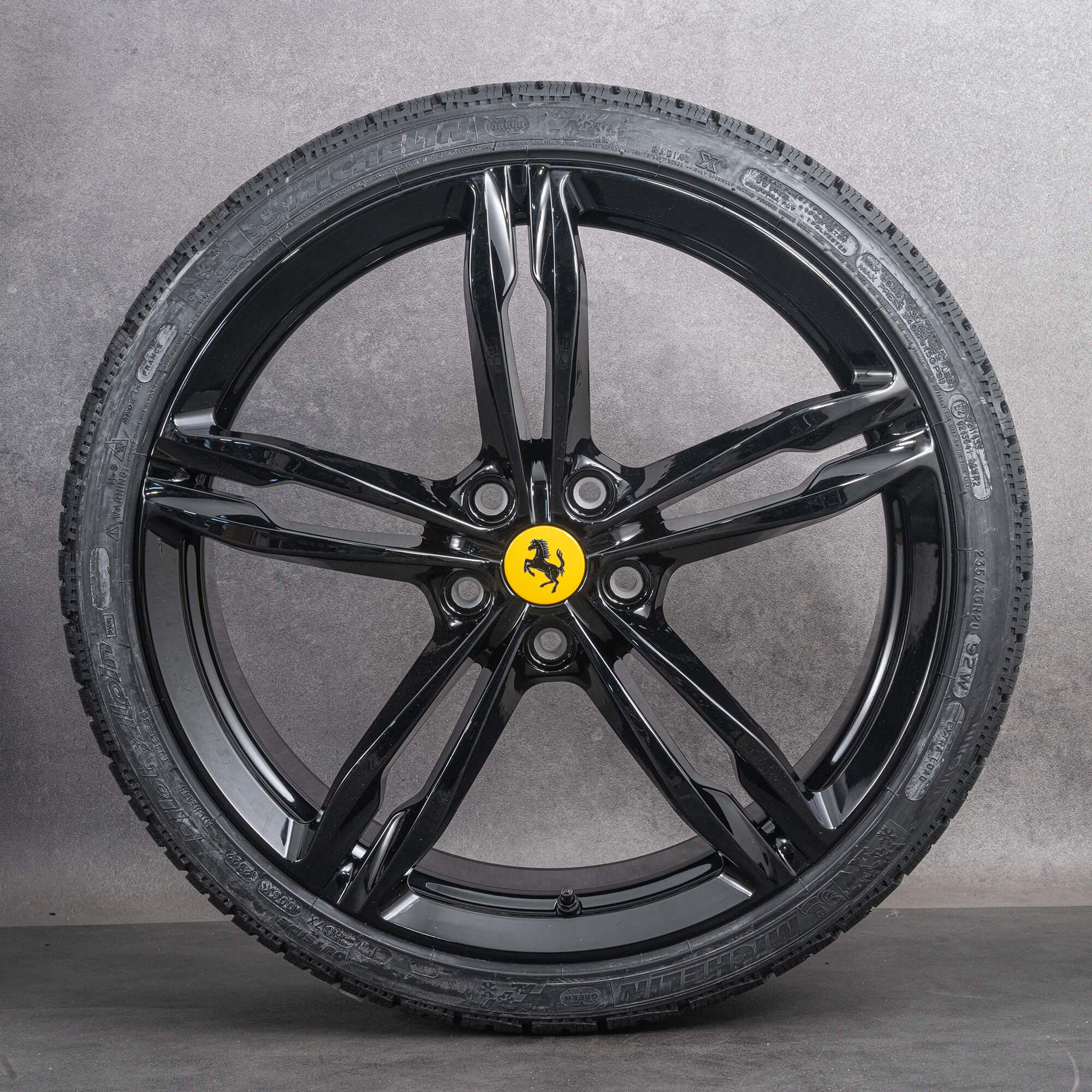 OEM Ferrari GTC4 Lusso rims 20 inch summer wheels and tire package