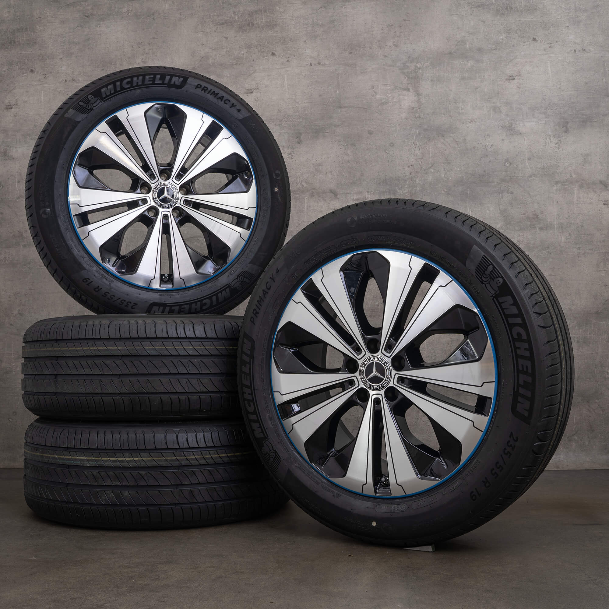 OEM Mercedes Benz EQC rims 19 inch W293 N293 summer wheels A2934010200 ...