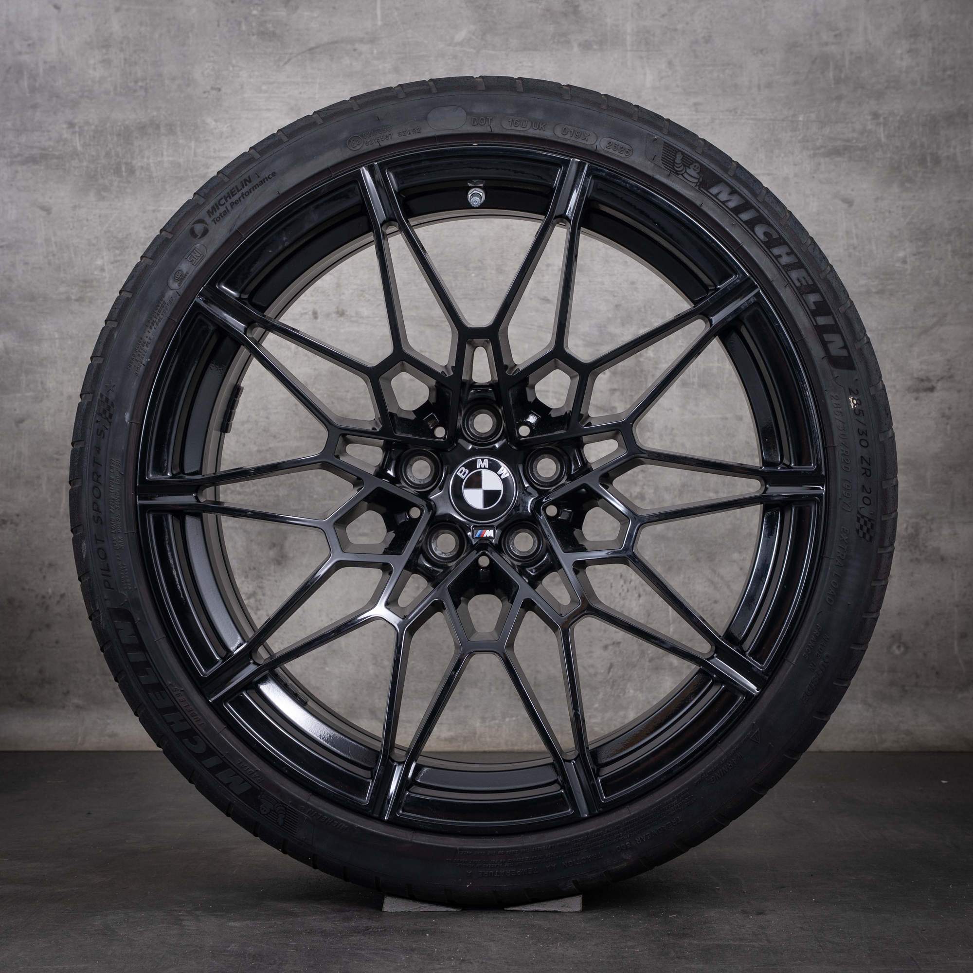 Jantes d'origine BMW M2 M3 M4 19 et 20 pouces G87 G80 G81 G82 G83, jantes été, style 826 M 8093838 8093839, noir brillant