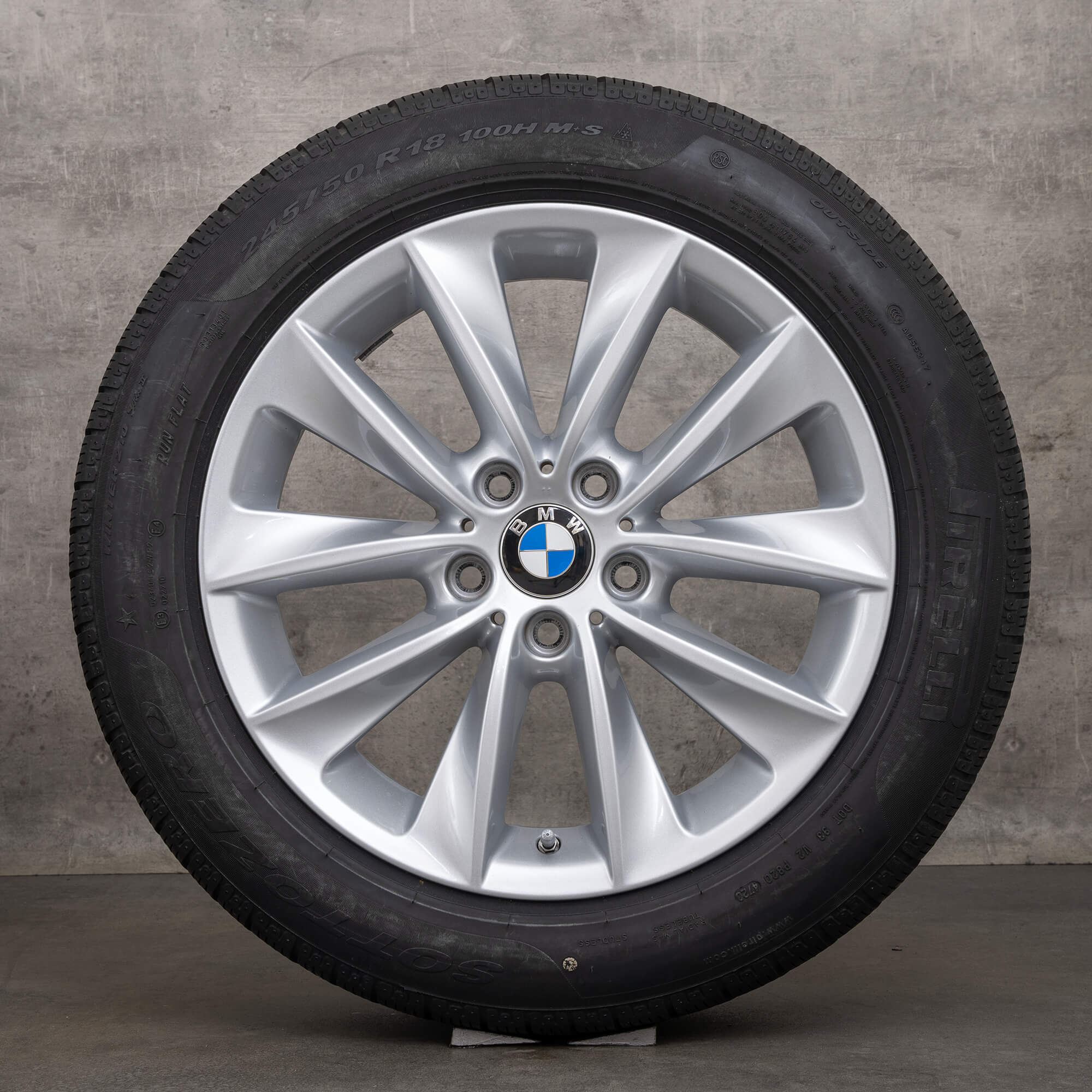 BMW X3 F25 X4 F26 winter wheels 18 inch rims 307 tires