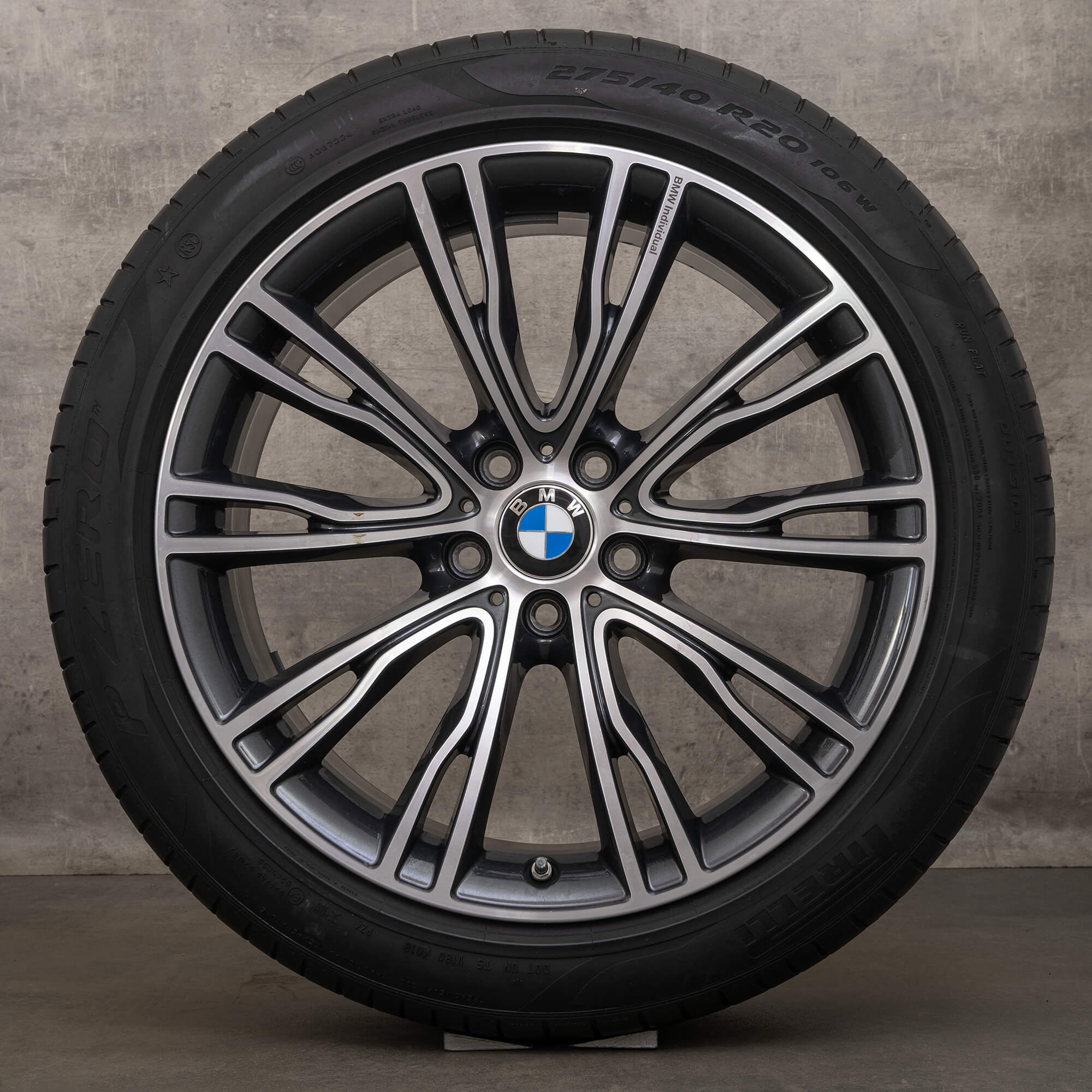Llantas originales BMW X5 E70 F15 X6 F16 20 pulgadas neumáticos de verano 551