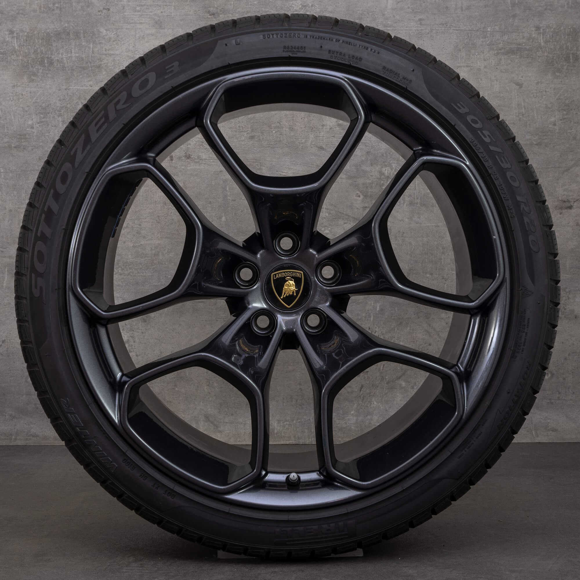 Lamborghini 20 pouces jantes Huracan en alloy Giano pneus d'hiver roues