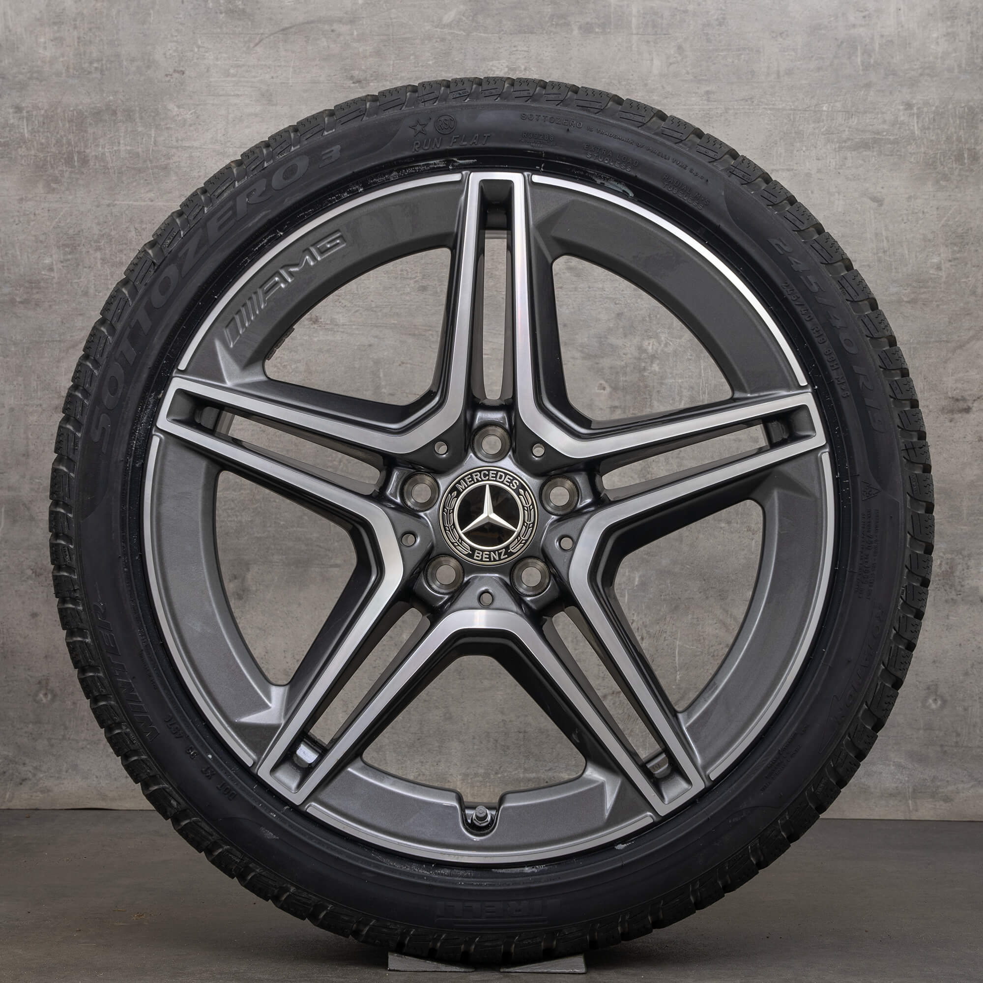 AMG Mercedes Benz CLS C257 winterwielen 19 inch velgen winterbanden A2574011500