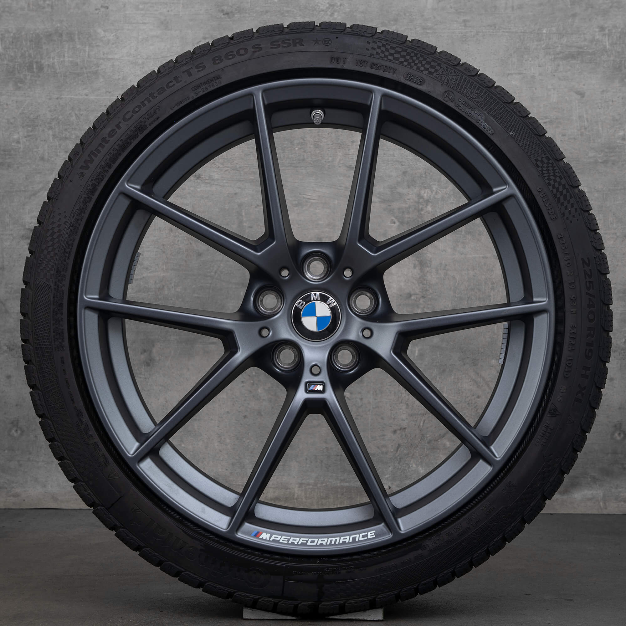 BMW 2 series G42 3 G20 G21 4 G22 G23 M898 winter wheels tires 19 inch rims