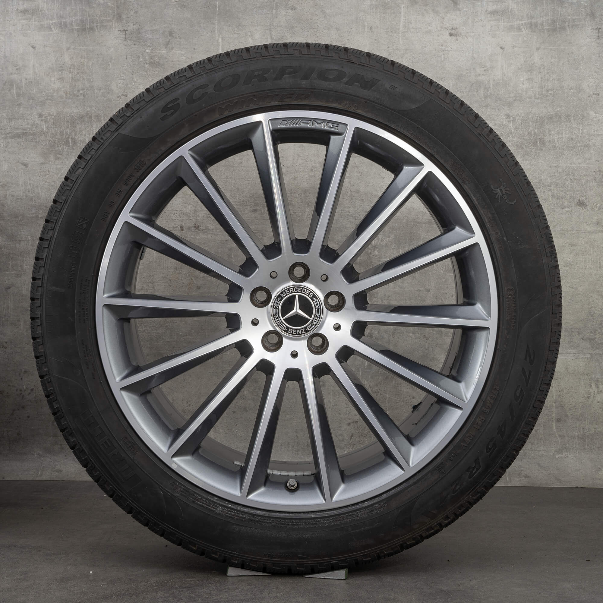 AMG 21 inch rims Mercedes Benz GLE W167 V167 SUV winter tires