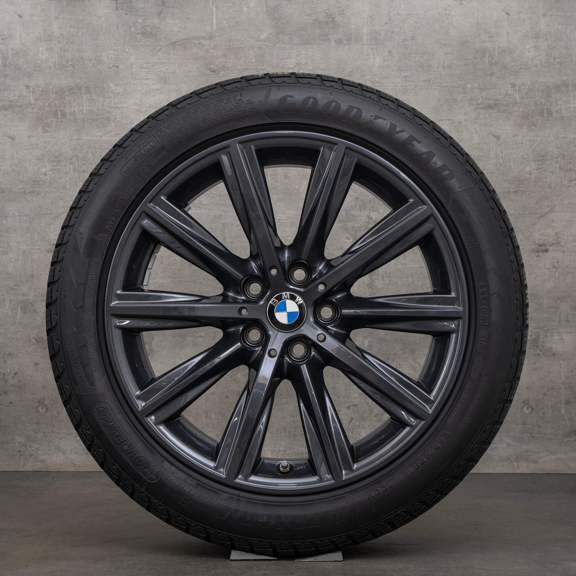 BMW 5 Series G30 G31 winter wheels 18 inch styling 684 orbit tires