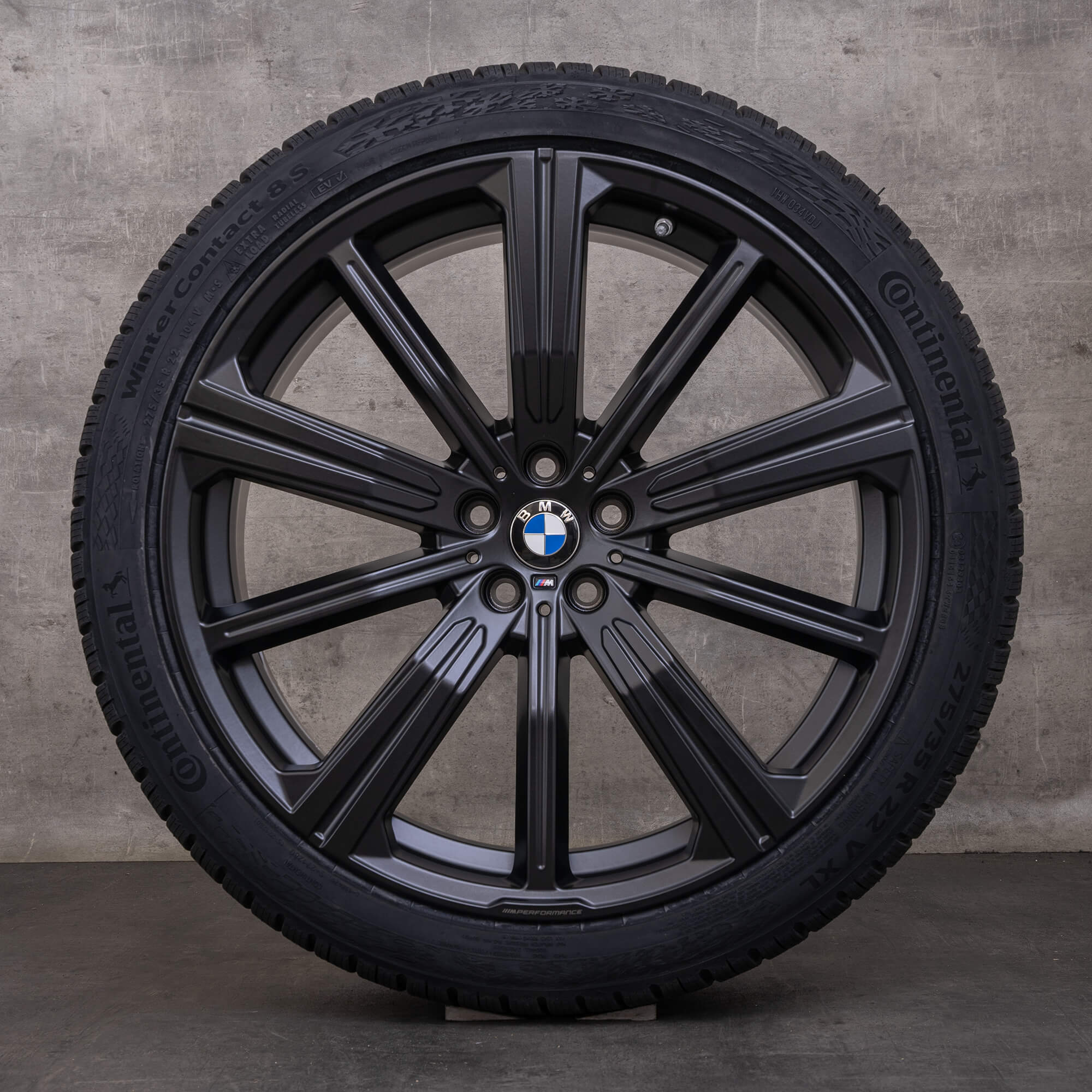 OEM BMW X5 X6 snow tire packages 22 inch G05 G06 Rims Styling 749