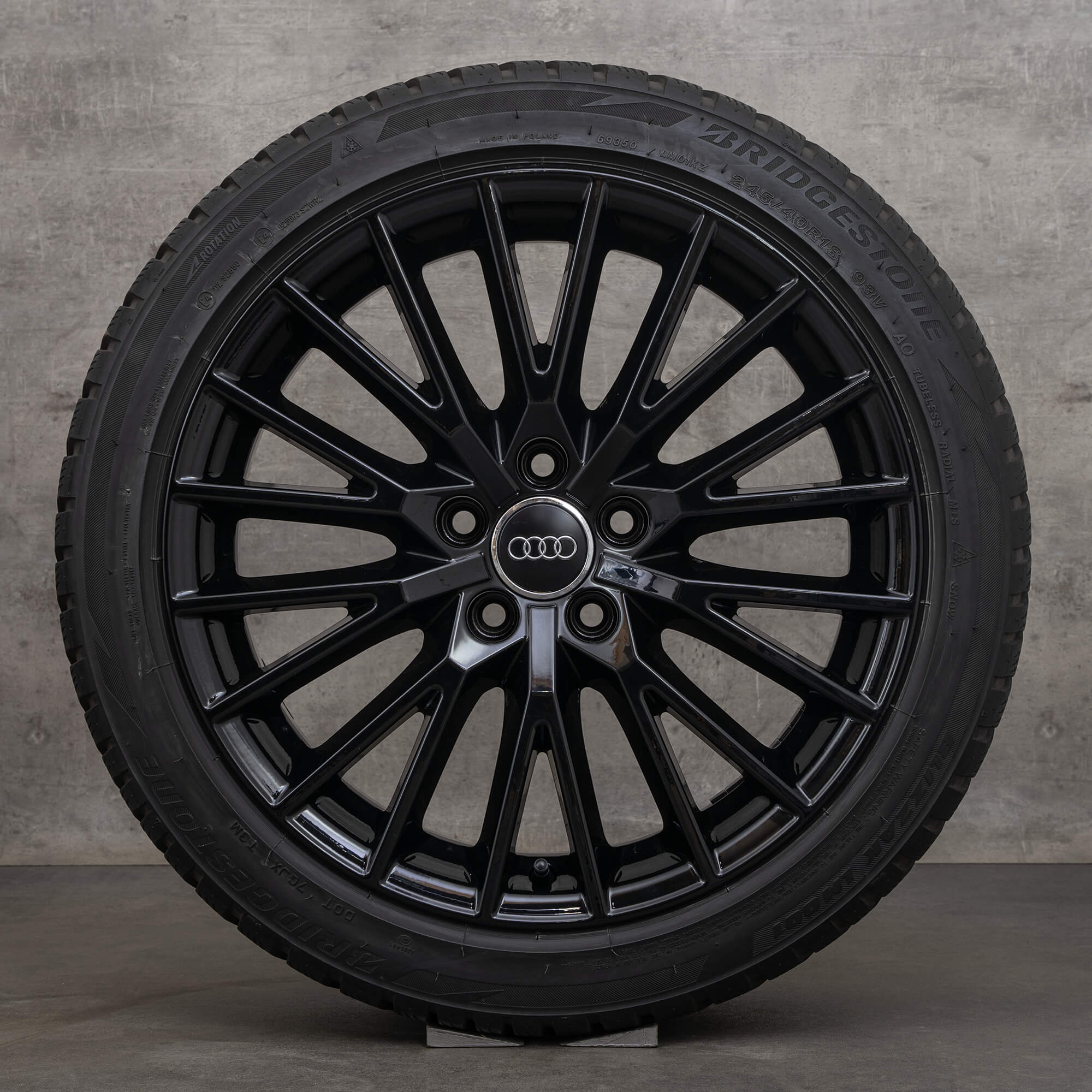 Audi TT TTS 8S winter wheels tires 18 inch 10 V spoke design S-Line