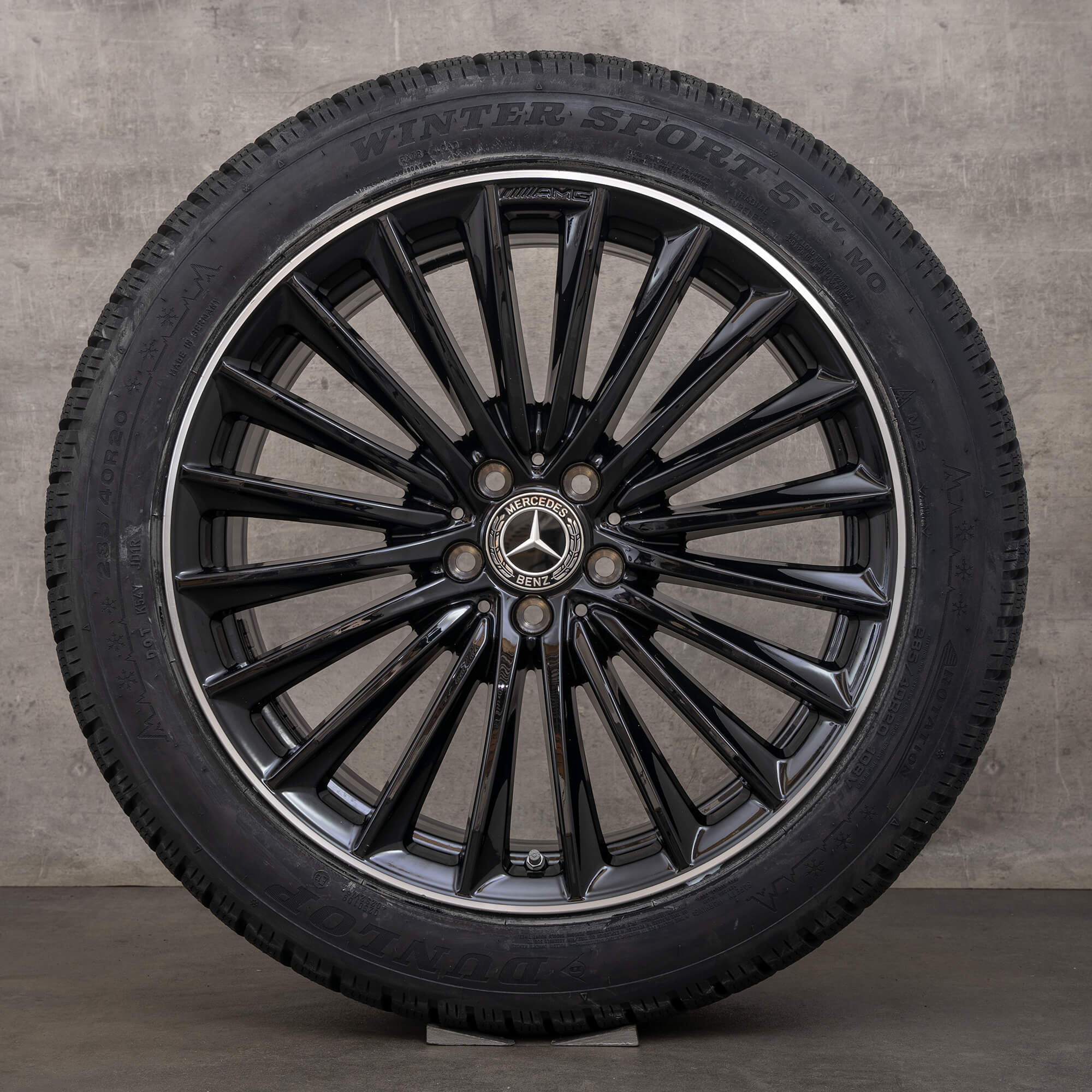 OEM Mercedes Benz GLC AMG winter tires 20 inch X254 C254 rims