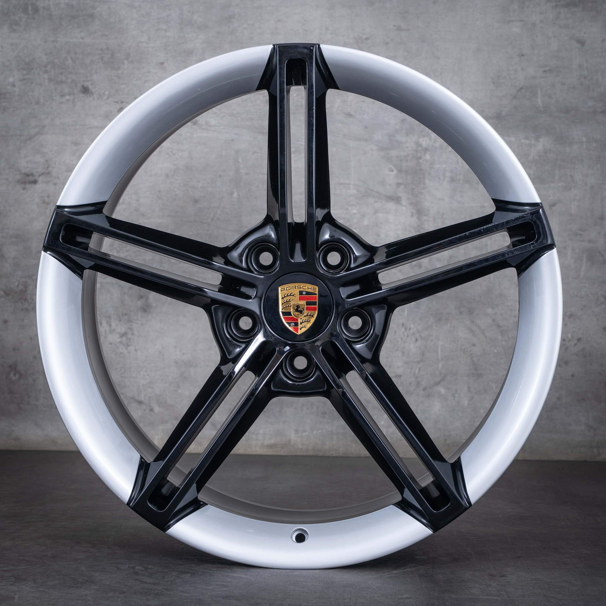 Alkuperäiset Porsche Taycan 21 tuuman vanteet 9J1 I & II 9J1601025AA 9J1601025AB musta hopea kiiltävä