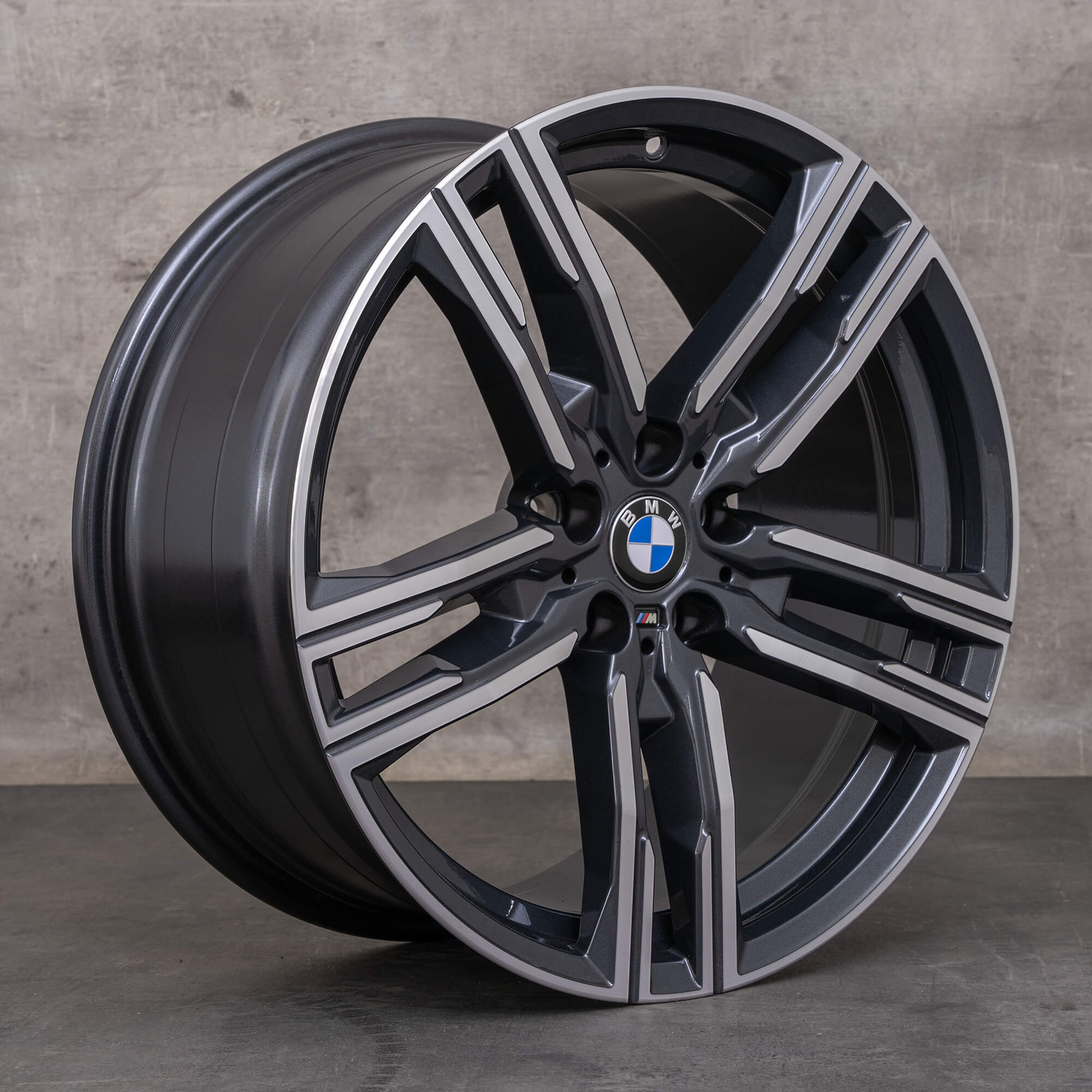 1x BMW 19 polegadas 8er G14 G15 G16 aro M727 de alumínio 8090020 NOVO