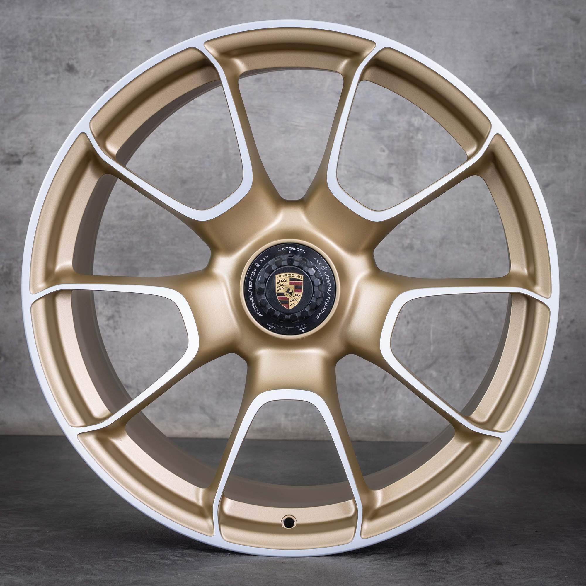 Oryginał Porsche 992 I Felgi 20 21 cali Turbo S 992601025AF 992601025AG Exclusive Aurum Polerowane NOWOŚĆ