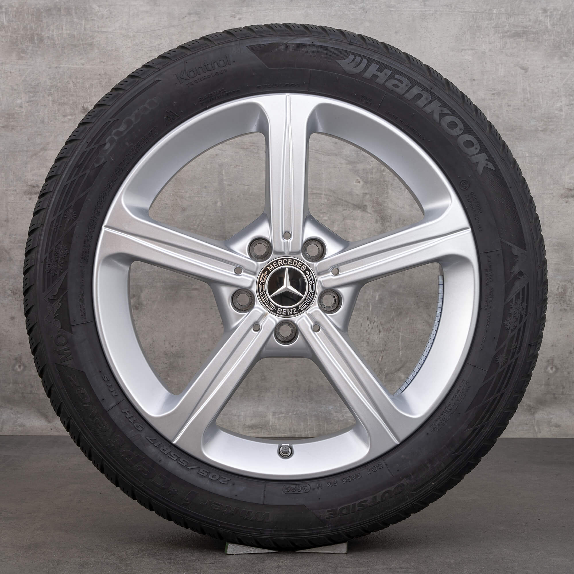 Mercedes Benz 17 Zoll Felgen A Klasse W177 CLA W118 Winterreifen Winterräder