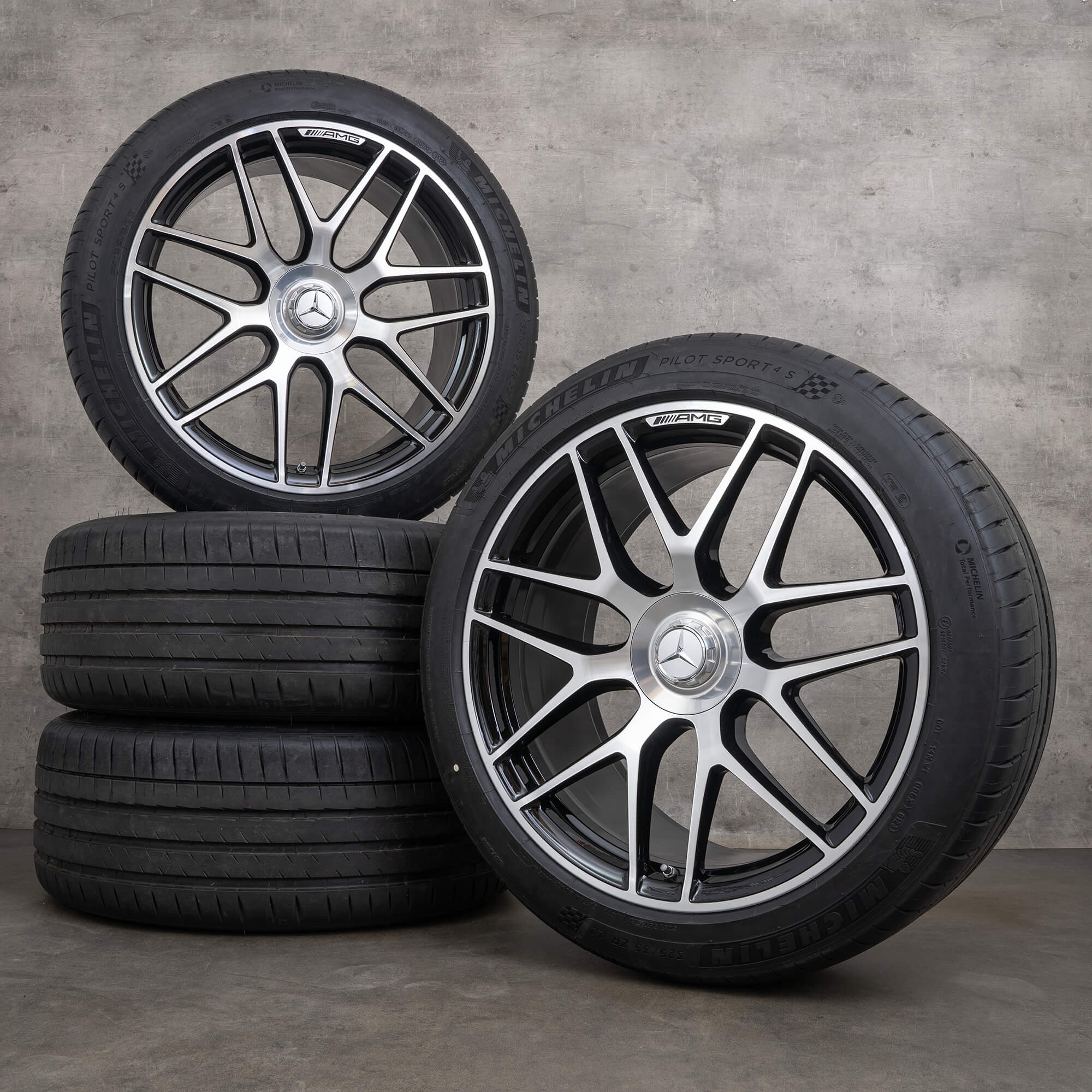 OEM AMG Mercedes Benz GLE 53 63 22 inch rims X167 C167 Hybrid