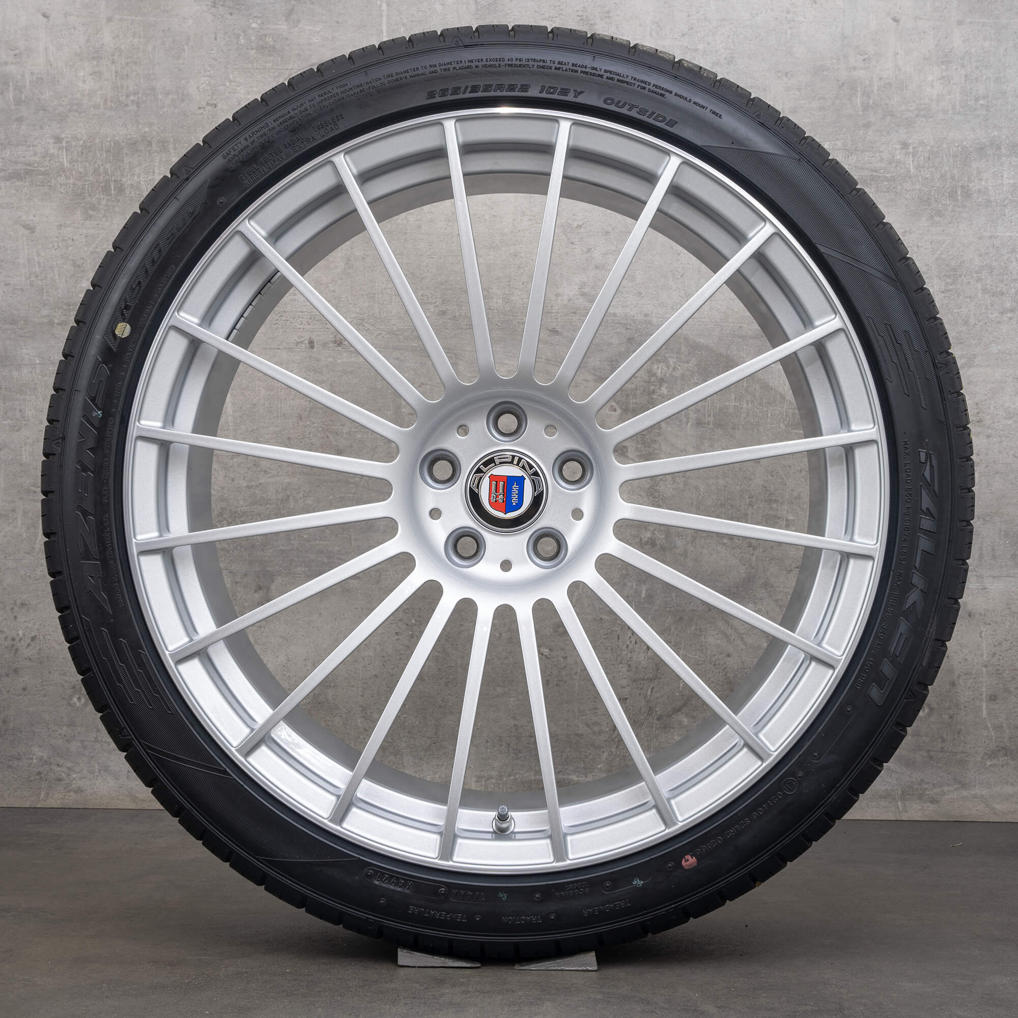 BMW Alpina CS20 X3 G01 X4 G02 summer wheels 22 inch rims 3611848 3611849