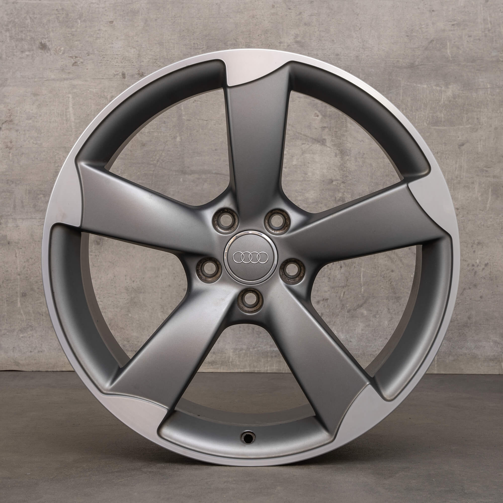 Audi A4 S4 B8 8K jantes 19 pouces rotor 8K0601025CN titane mat