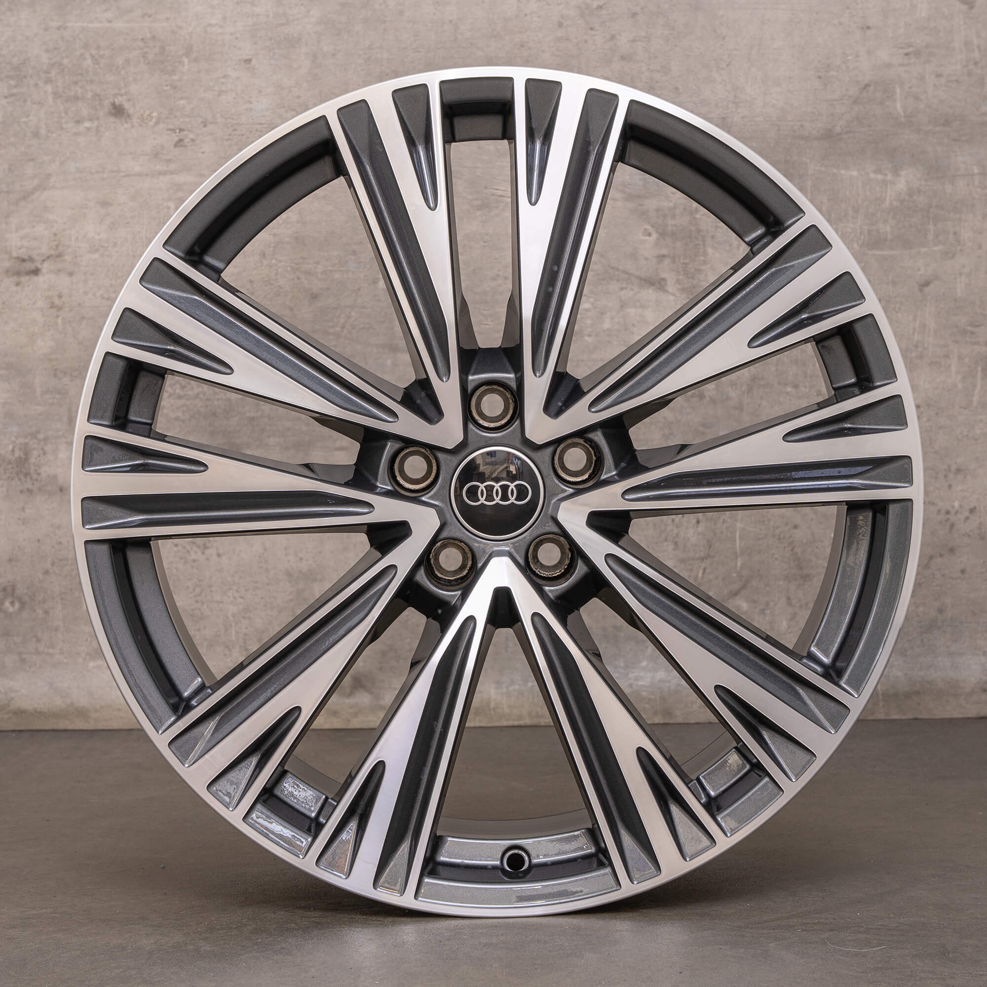 Original Audi A6 S6 Jantes 20 pouces 4K C8 4K0601025J anthracite brillant
