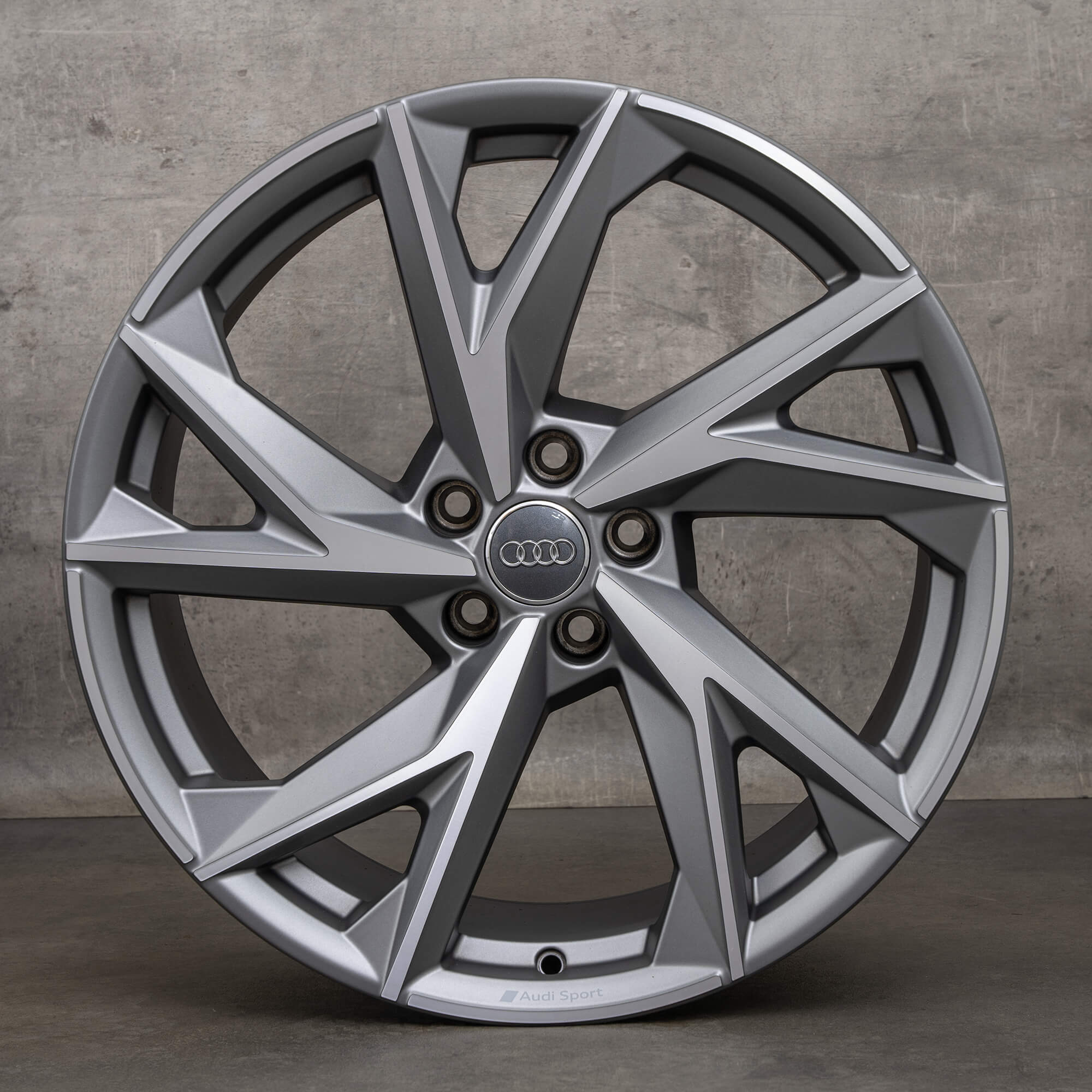 Llantas Audi R8 4S de 20 pulgadas 4S0601025BT 4S0601025CB titanio pulido mate