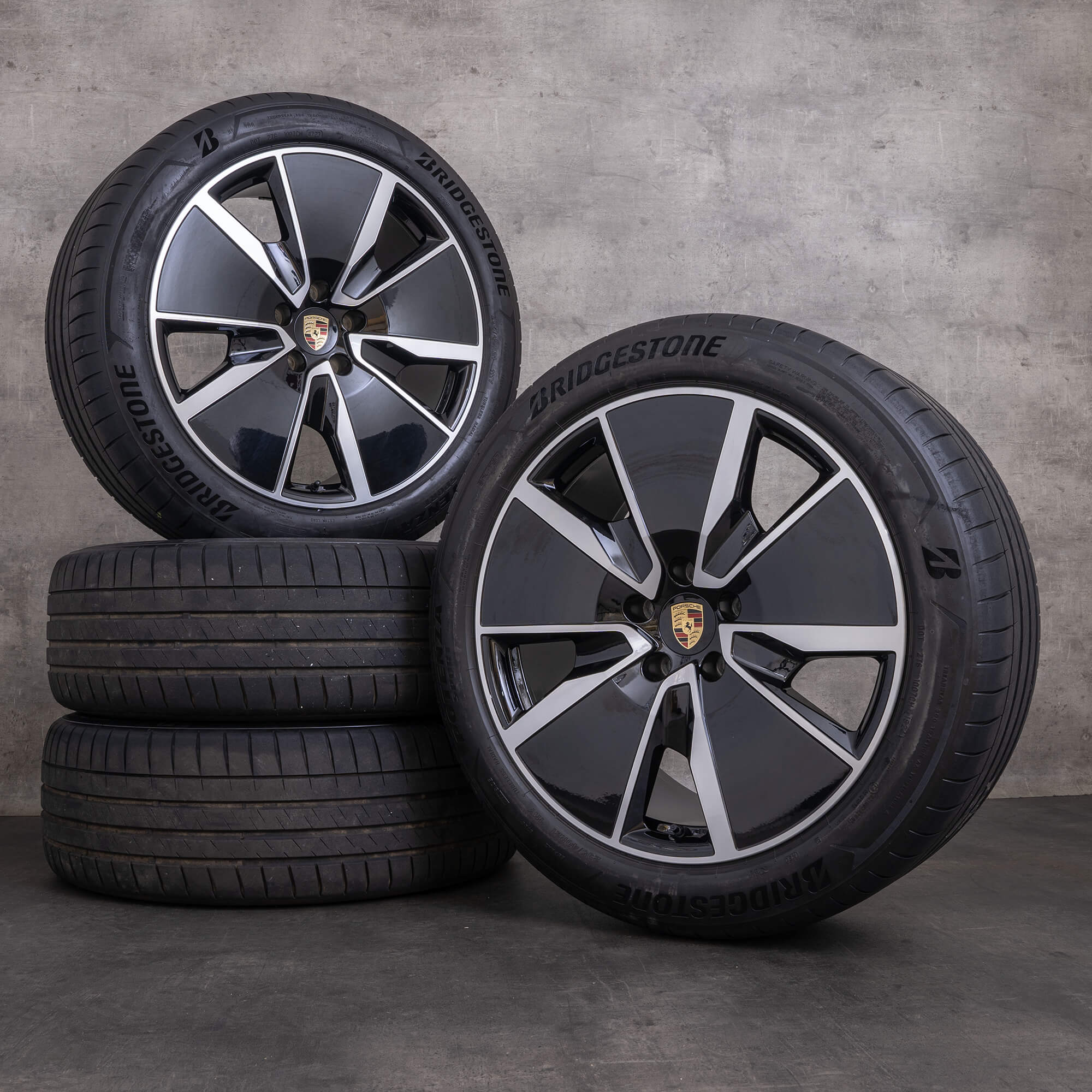 OEM Porsche Macan Electric rims 21 inch 4 4S Turbo summer wheels