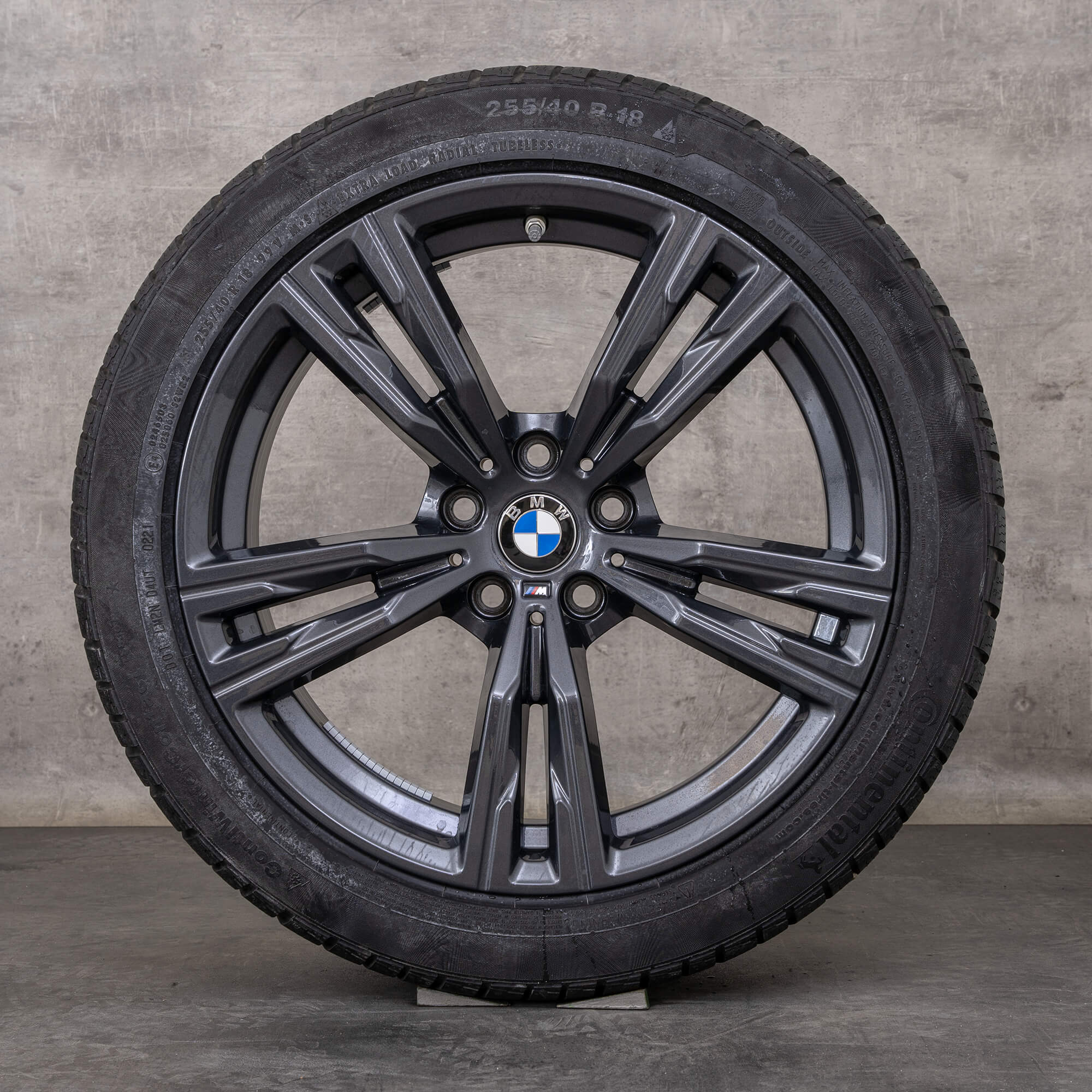 Originais BMW Z4 jantes e pneus inverno 18 polegadas G29 estilo 798 M 8091466 8091467 orbit grey gloss