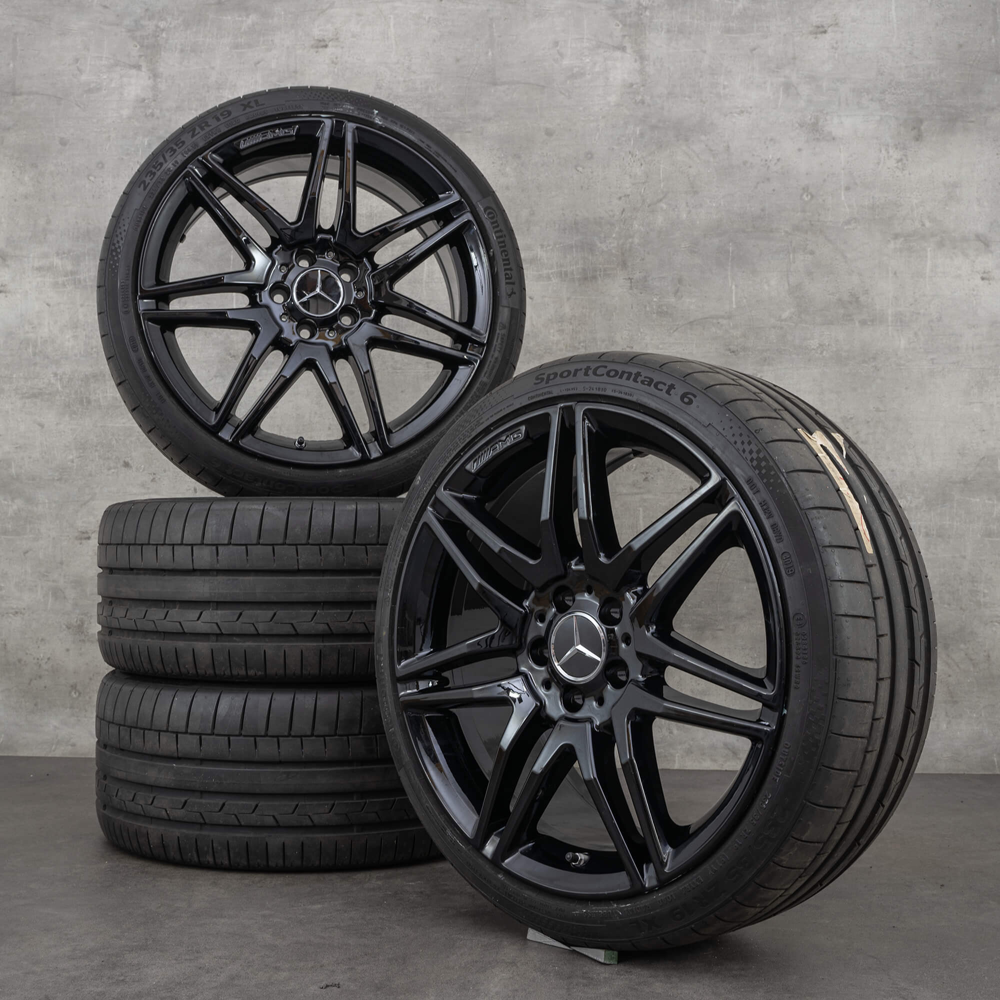 OEM Mercedes Benz E-Class Rims 19 inch C207 A207 Summer wheels ...