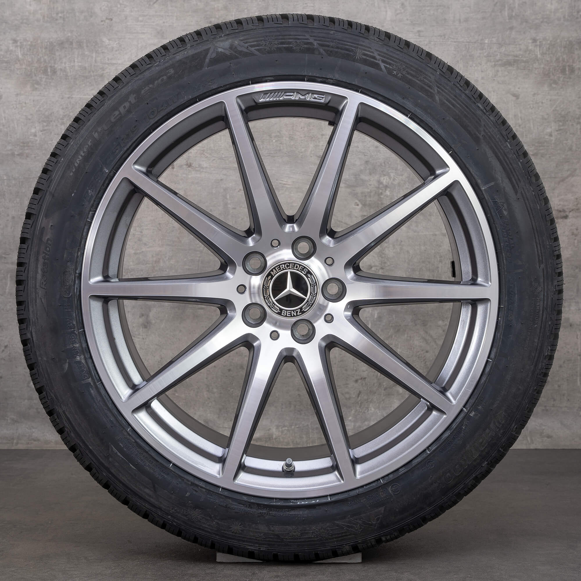 AMG 19 Zoll Mercedes Benz Felgen SL 43 R232 Alufelgen Winterreifen Winterräder
