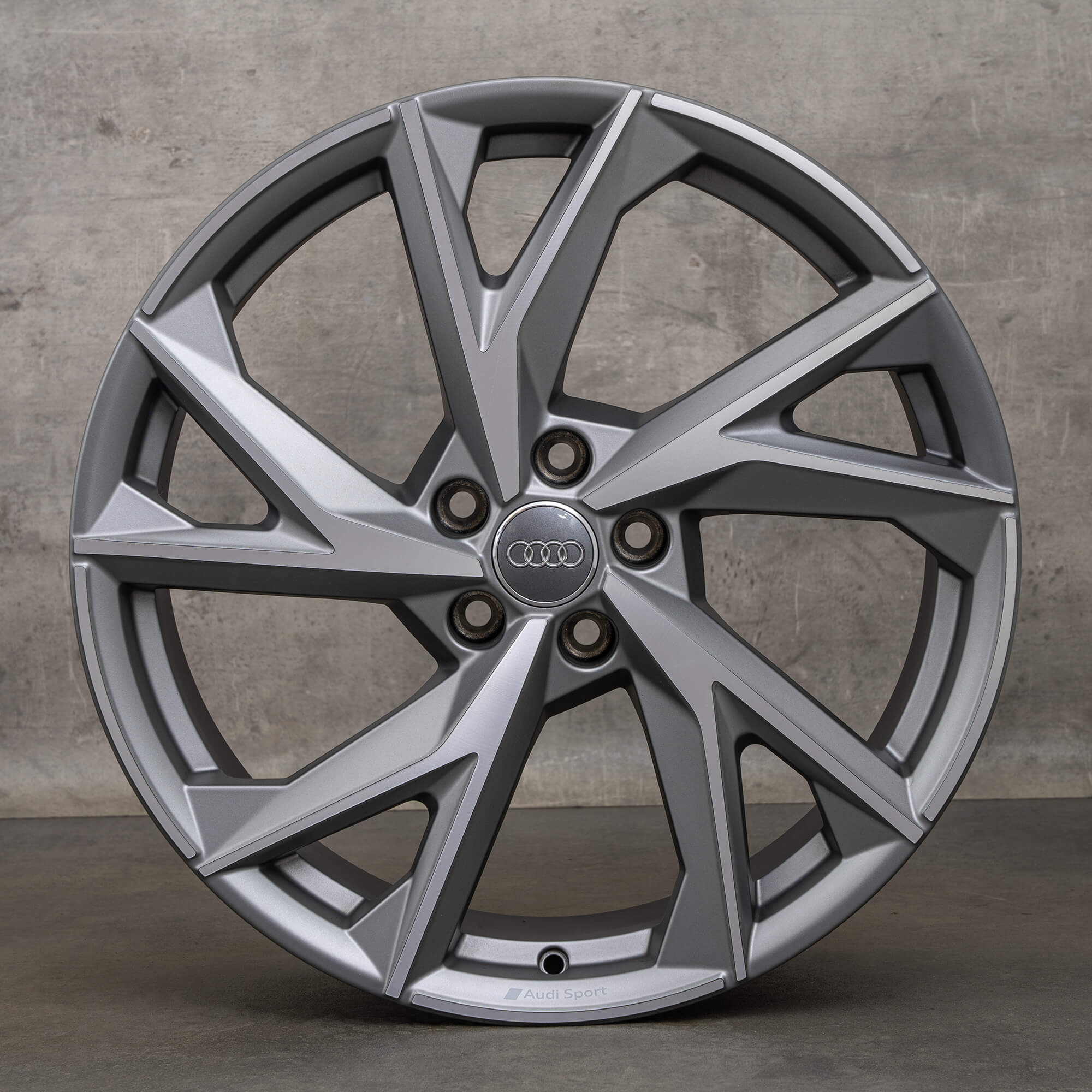 Llantas Audi R8 4S de 20 pulgadas 4S0601025BT 4S0601025CB titanio pulido mate