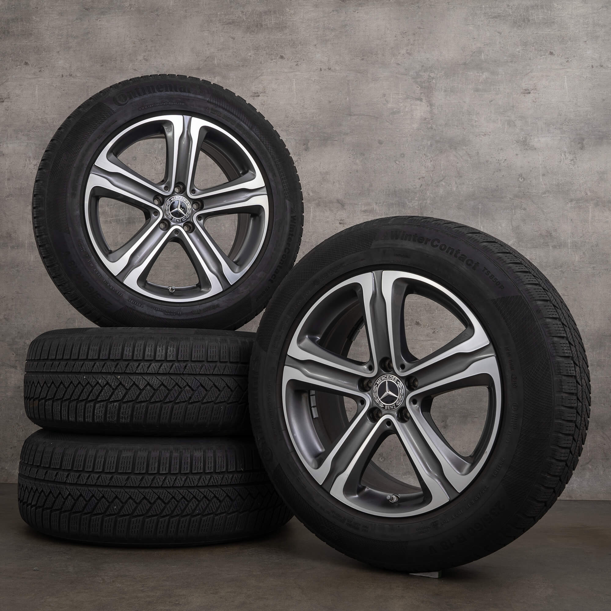 OEM Mercedes Benz GLC winter wheels 18 inch X253 C253 rims A2534010700 ...