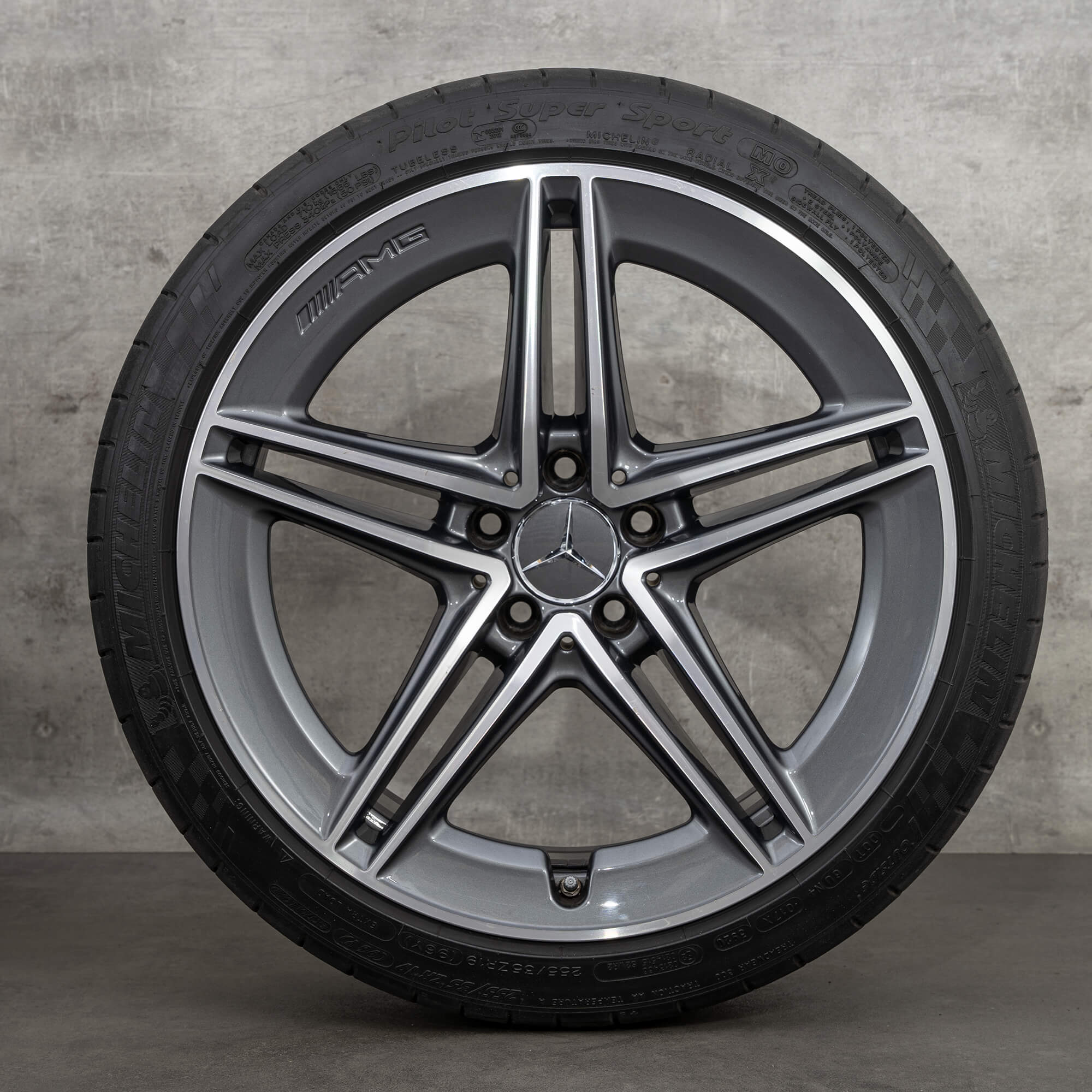Jantes Mercedes Benz 19 pouces AMG C63 C63S C205 A205 Cabrio Coupé roues été