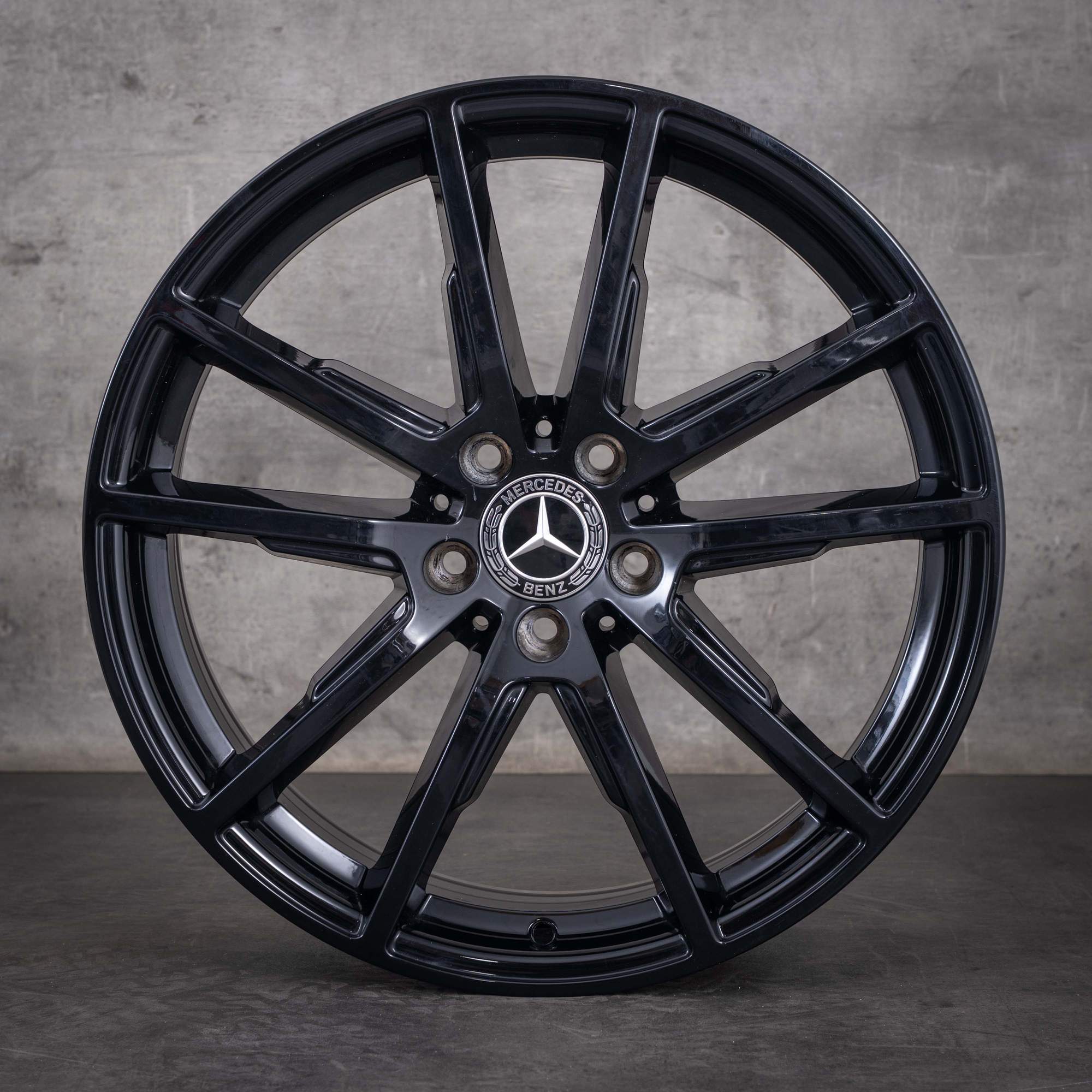 OEM Mercedes-Benz EQE 19inch SUV X294 rims A2944010400 Tremolite Gray Aluminum rims