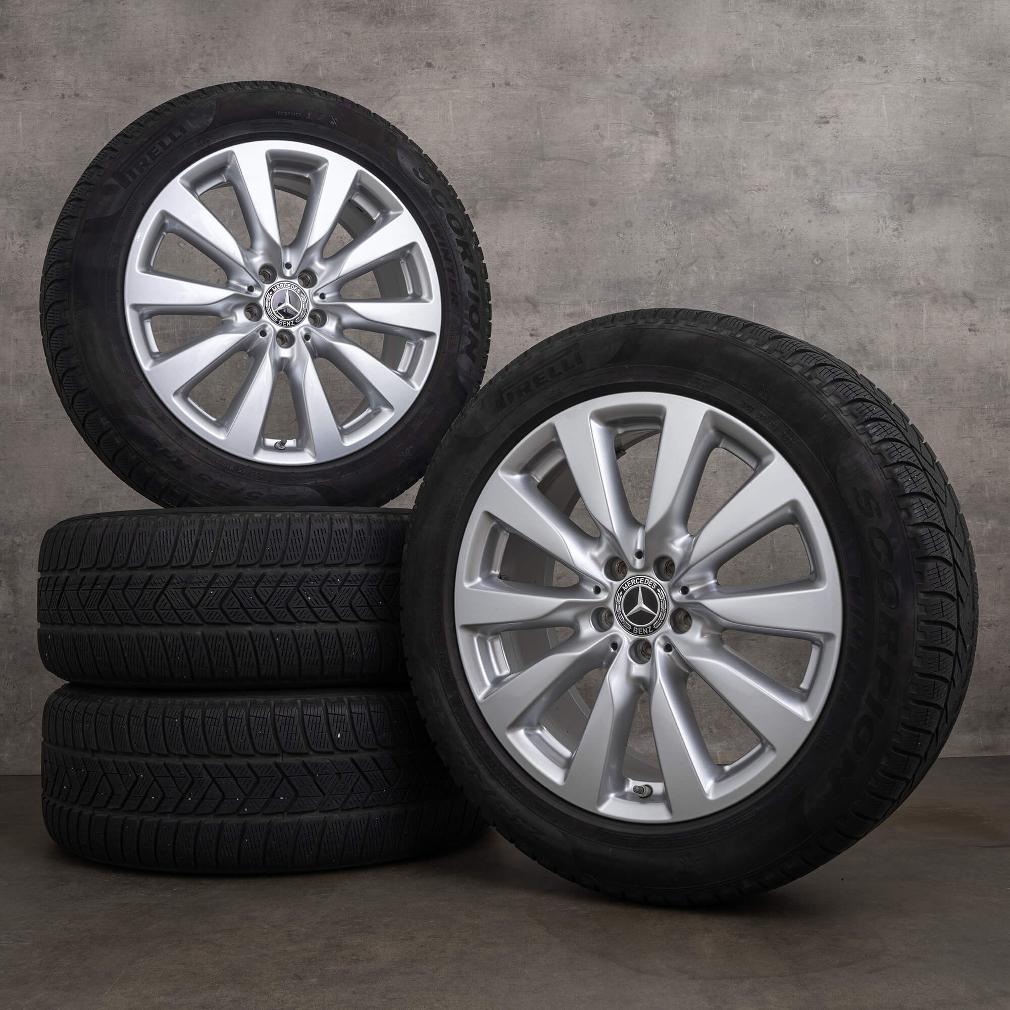 OEM Mercedes Benz GLC & 43 winter wheels 19 inch X253 C253 rims A2534010900 silver