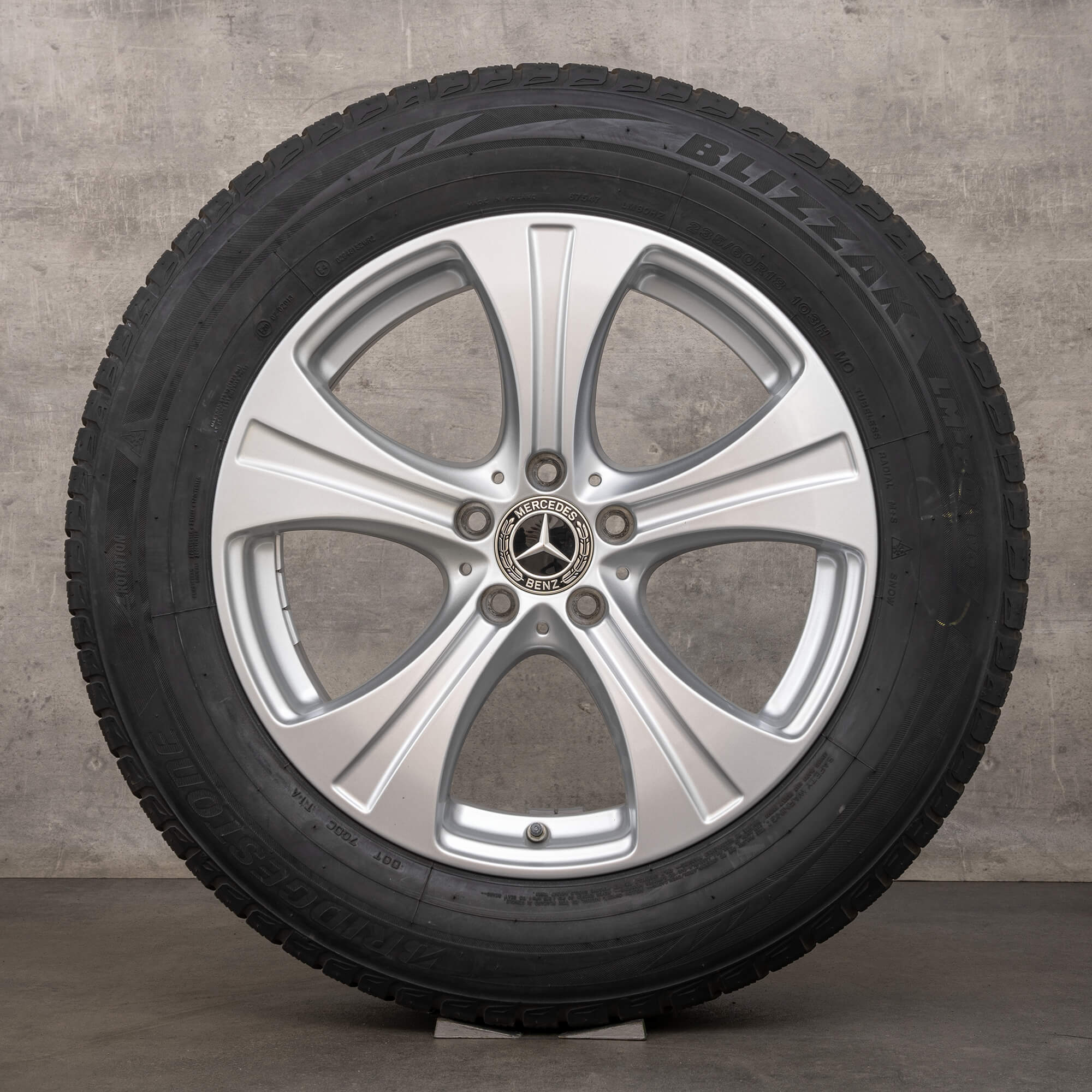 Mercedes Benz GLC X253 C253 winter wheels 18 inch rims tires A2534010800