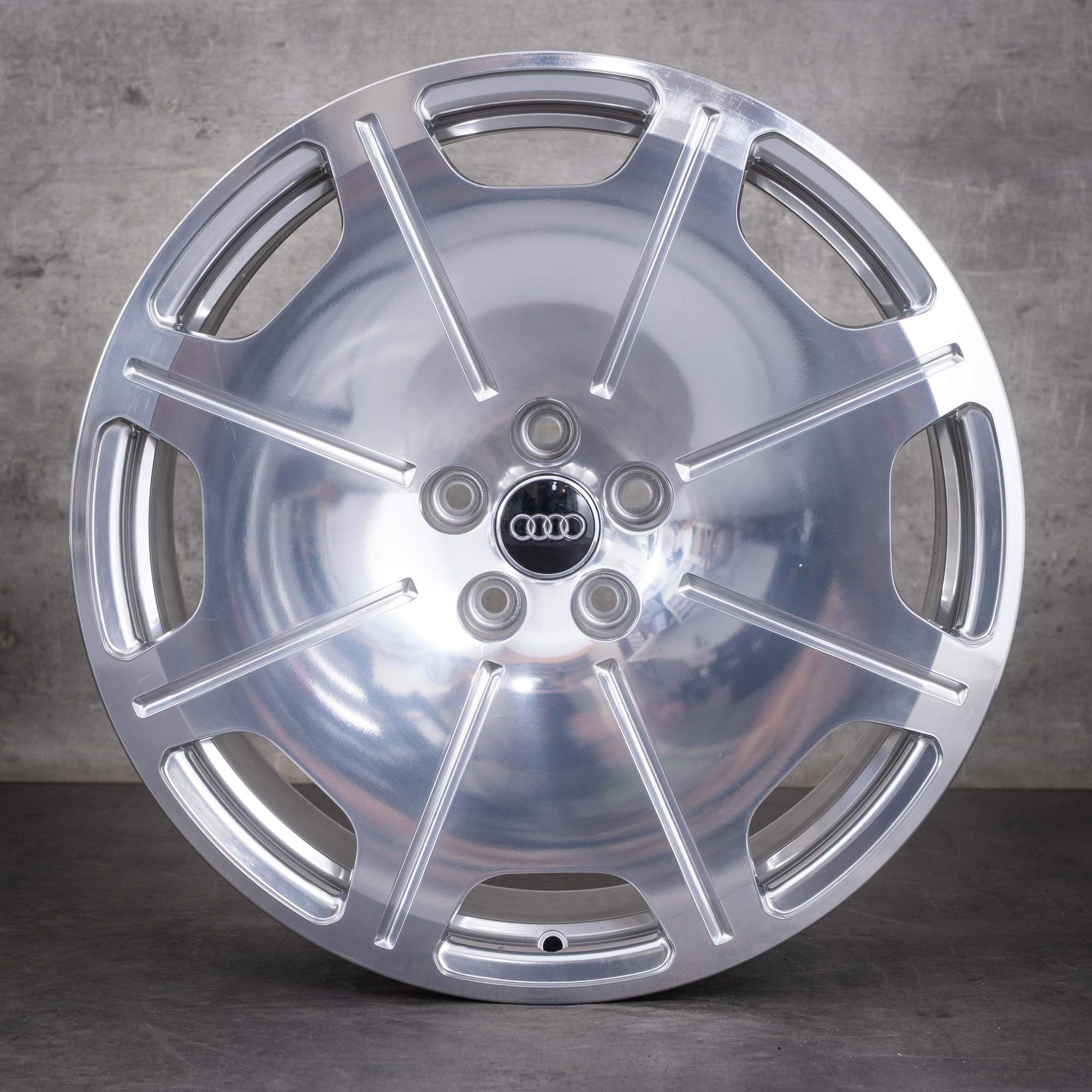 Original Audi A8 S8 4N Felgen 20 Zoll 4N0601025AG chrom glanz NEU