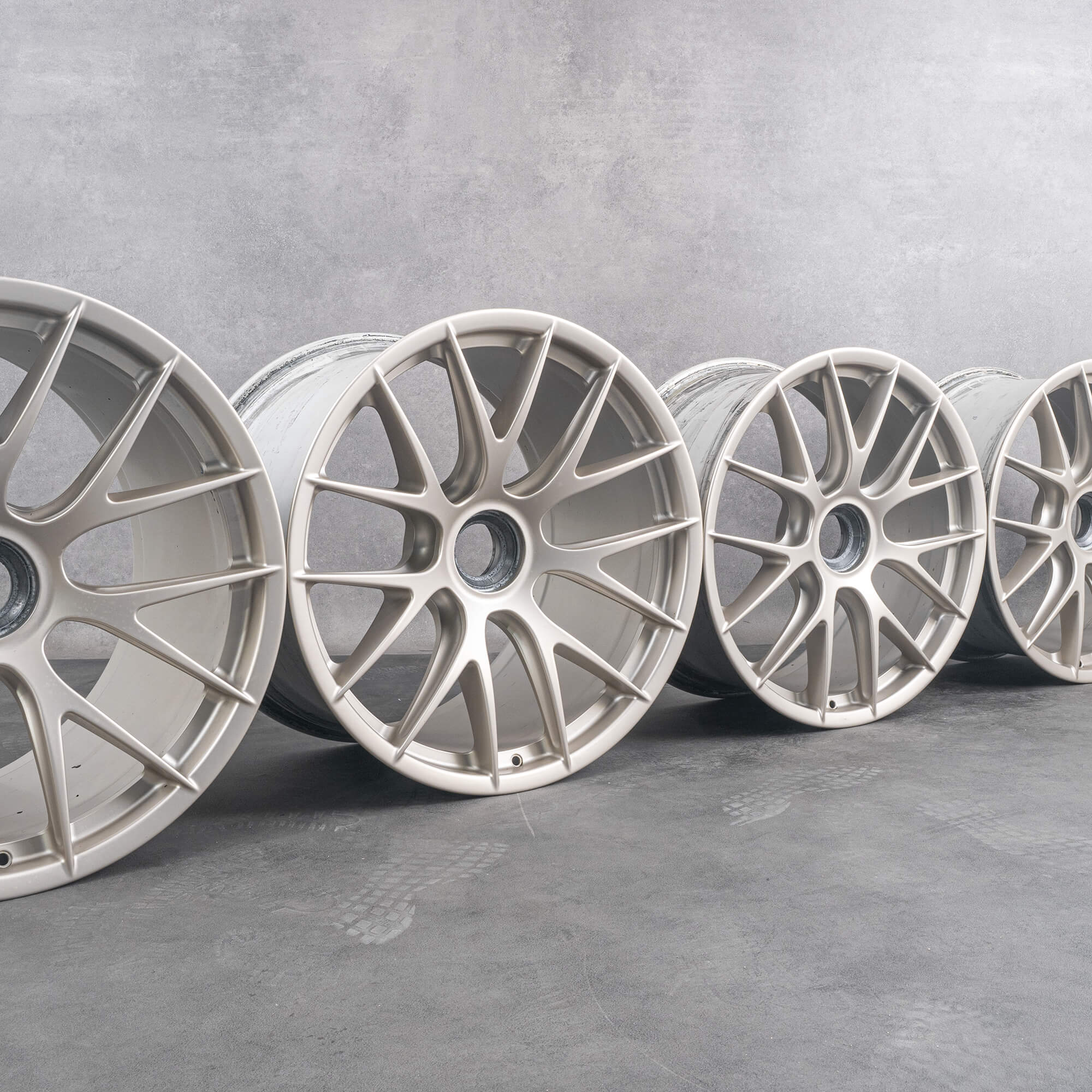 Originální ráfky Porsche 991 GT3 RS GT2 20 21 palců 99104460338 Magnesium Weigold