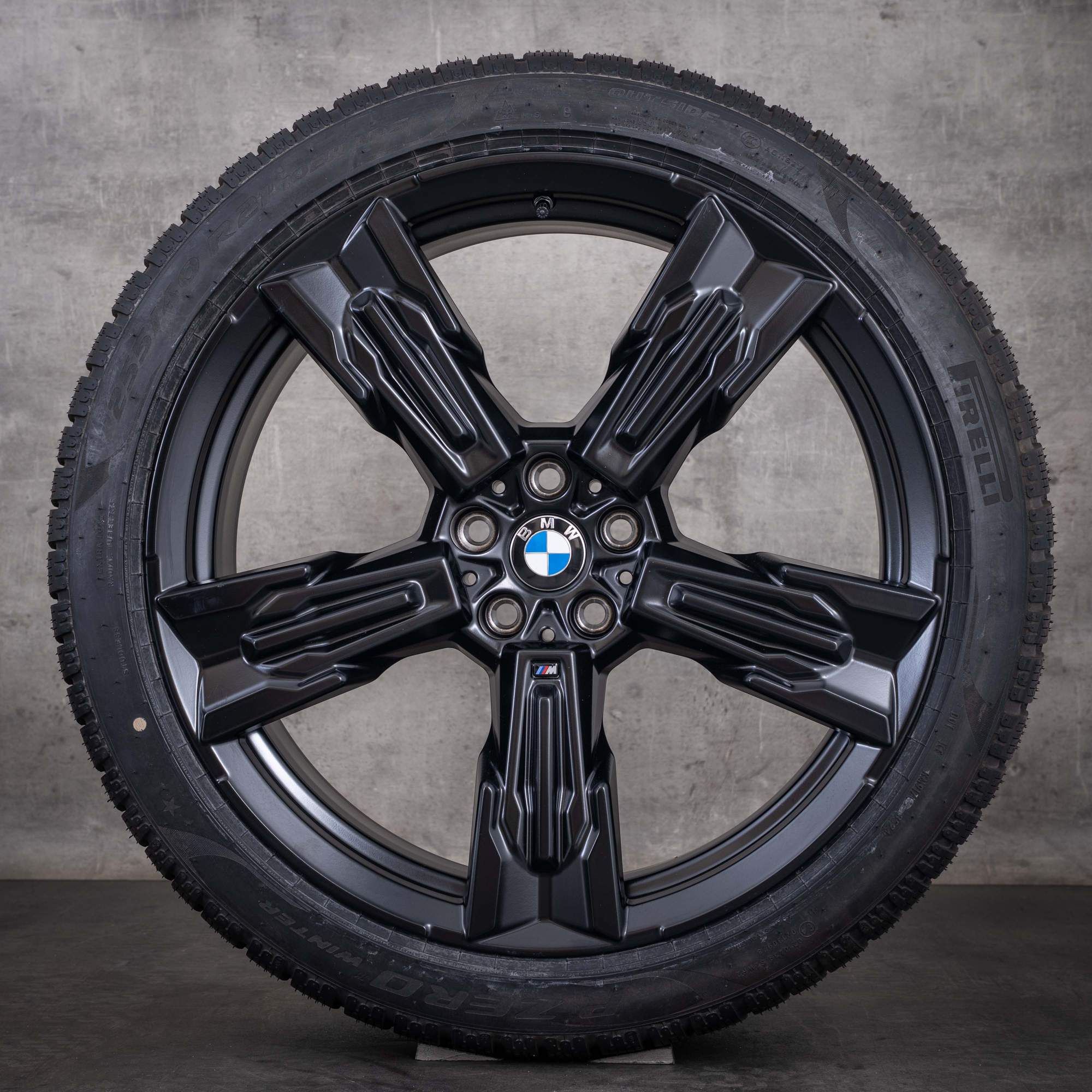 Alkuperäiset BMW 7-sarjan i7 X3 talvirenkaat 20 tuumaa G70 G45 vanteet Styling 1037 M 5A90F90 5A90F91 mattamusta UUDET