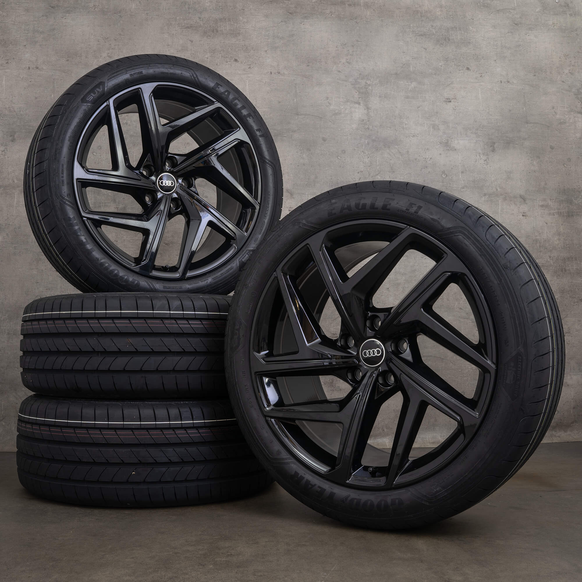 OEM Audi Q6 SQ6 e tron GF 21 inch rims summer tires 85H601025R ...
