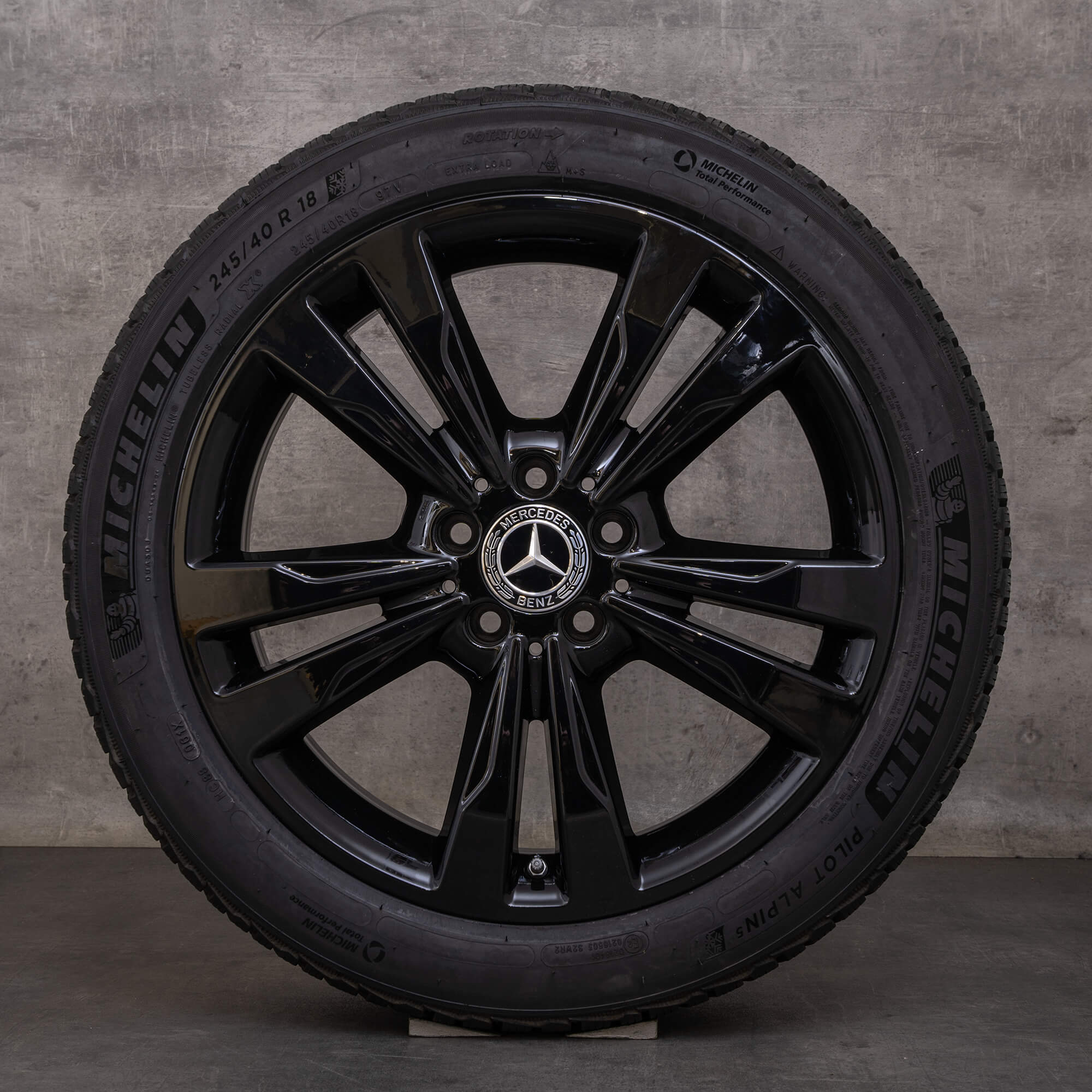 OEM Mercedes Benz E-Class snow tire packages 18 inch W212 S212
