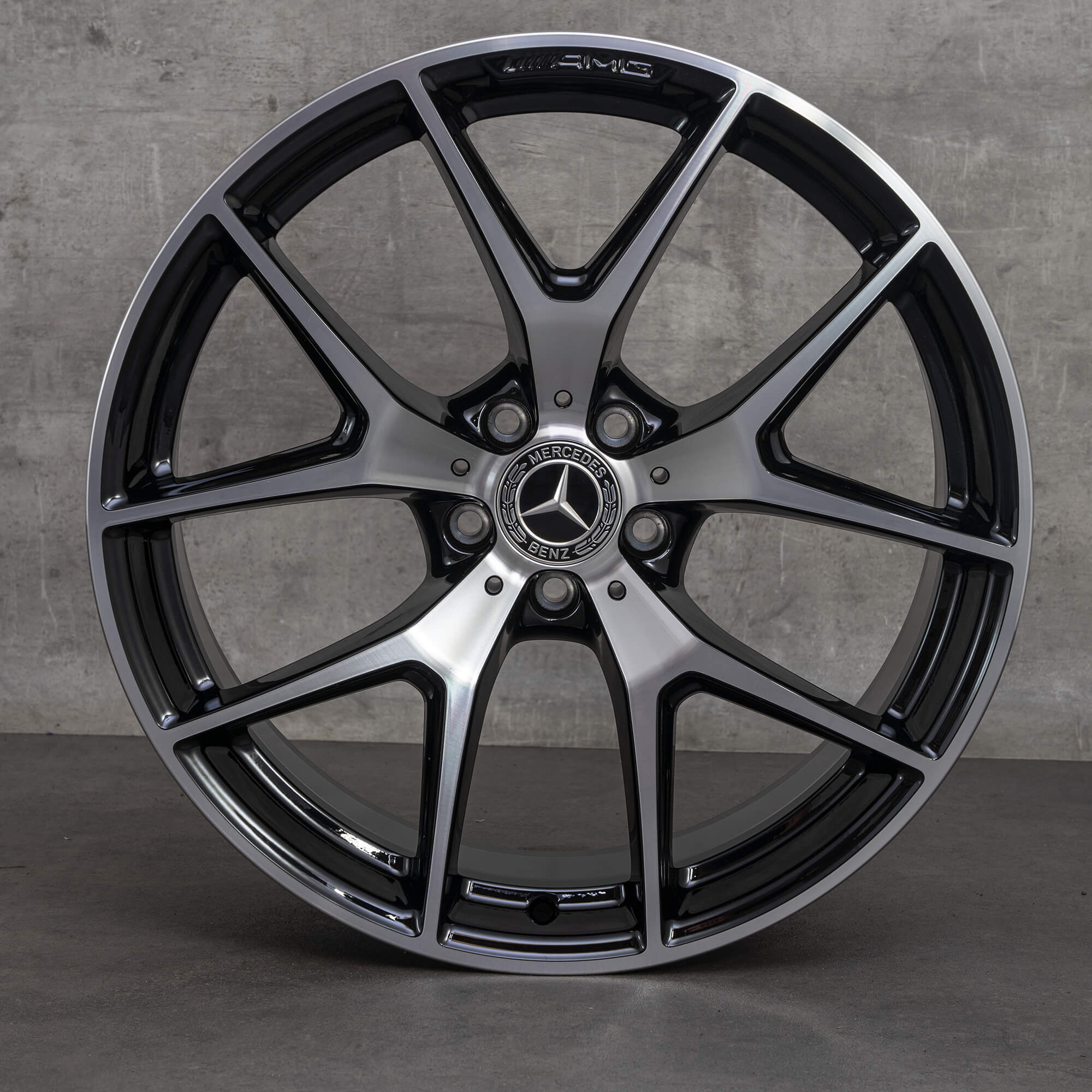 AMG 20 palcové ráfky Mercedes Benz GLC SUV X253 C253 Coupé GLC43 černé NOVINKA