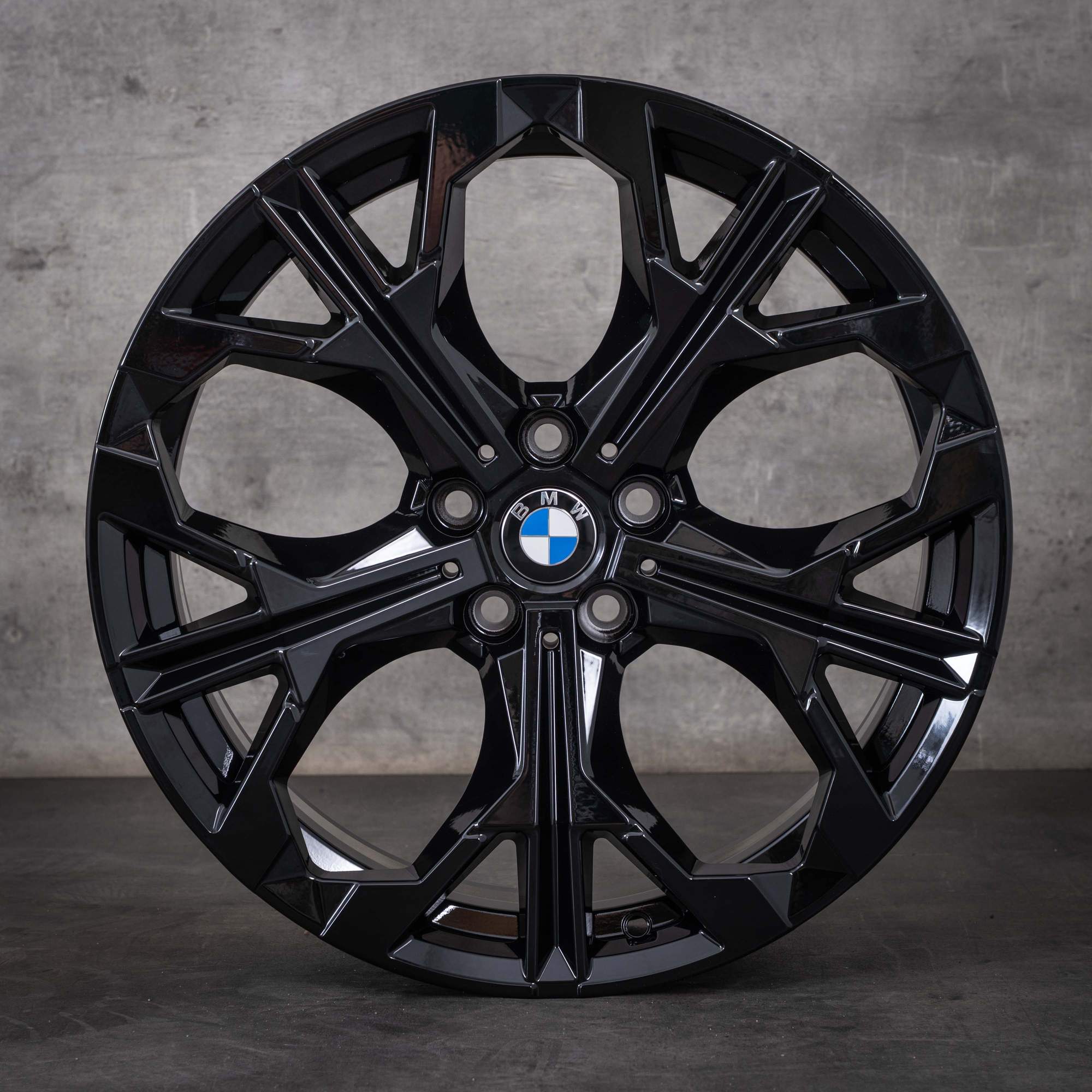 Originální disky BMW řady 2, Řada 3 a 4, 19 palců, G42, G20, G21, G22, G23, styl 1038 i, 5A64AF0, 5A64AF3, lesklá černá