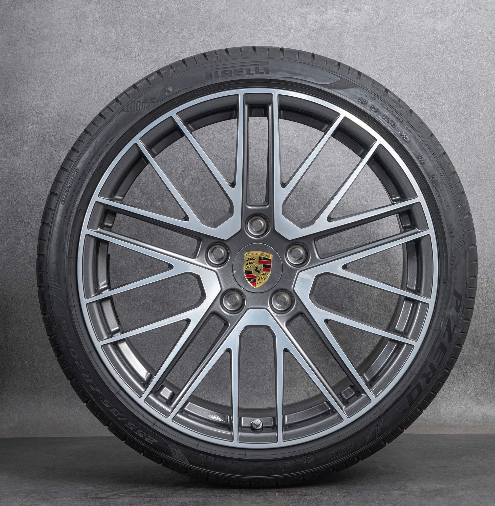 OEM Porsche 992 rims 20 21 inch Turbo S summer wheels tires 11,5J
